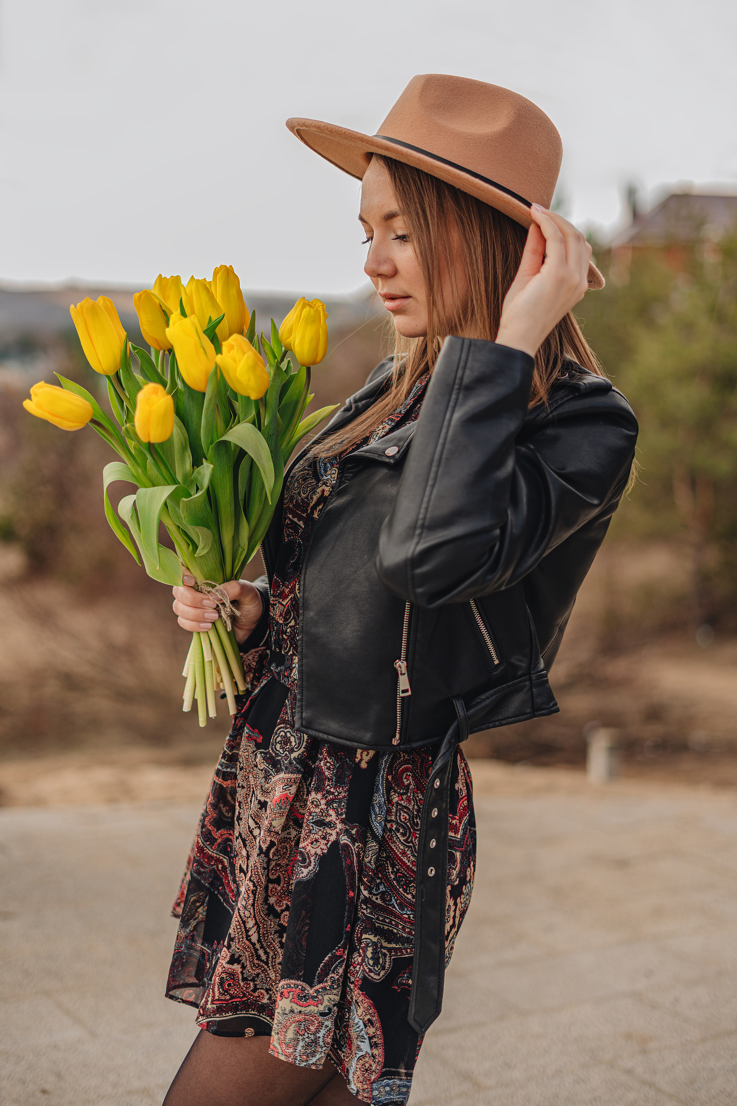 Елена | Съемка с тюльпанами. Фотограф Карина Шмулёва. Воронеж и область