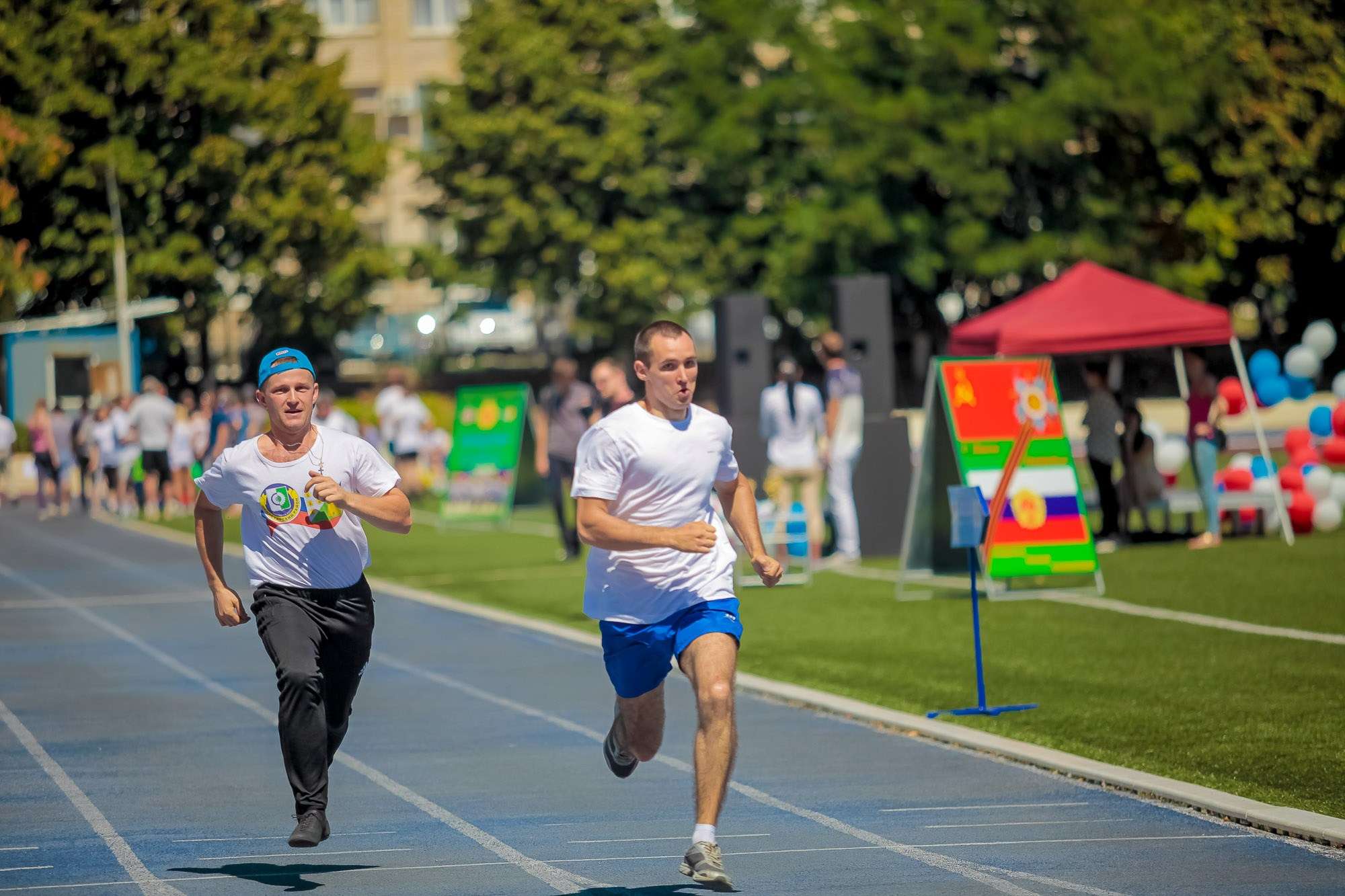 День Физкульт. Максим Матвийченко и Виктория Басова профессионалы своего дела