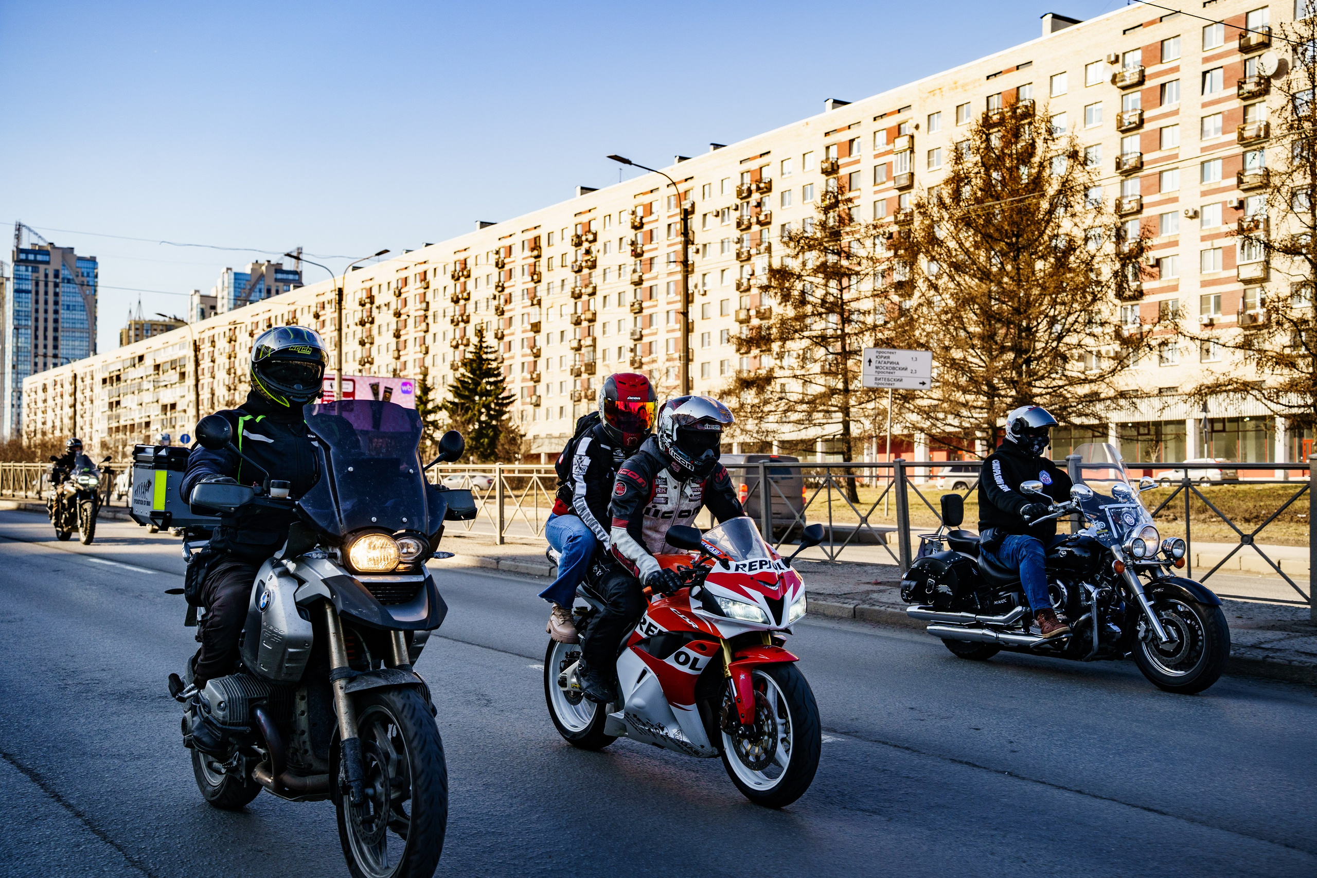 Прохват мотоклуба Norman Riders ч.1. Концертный и репортажный фотограф в Санкт-Петербурге Слава Пахомов