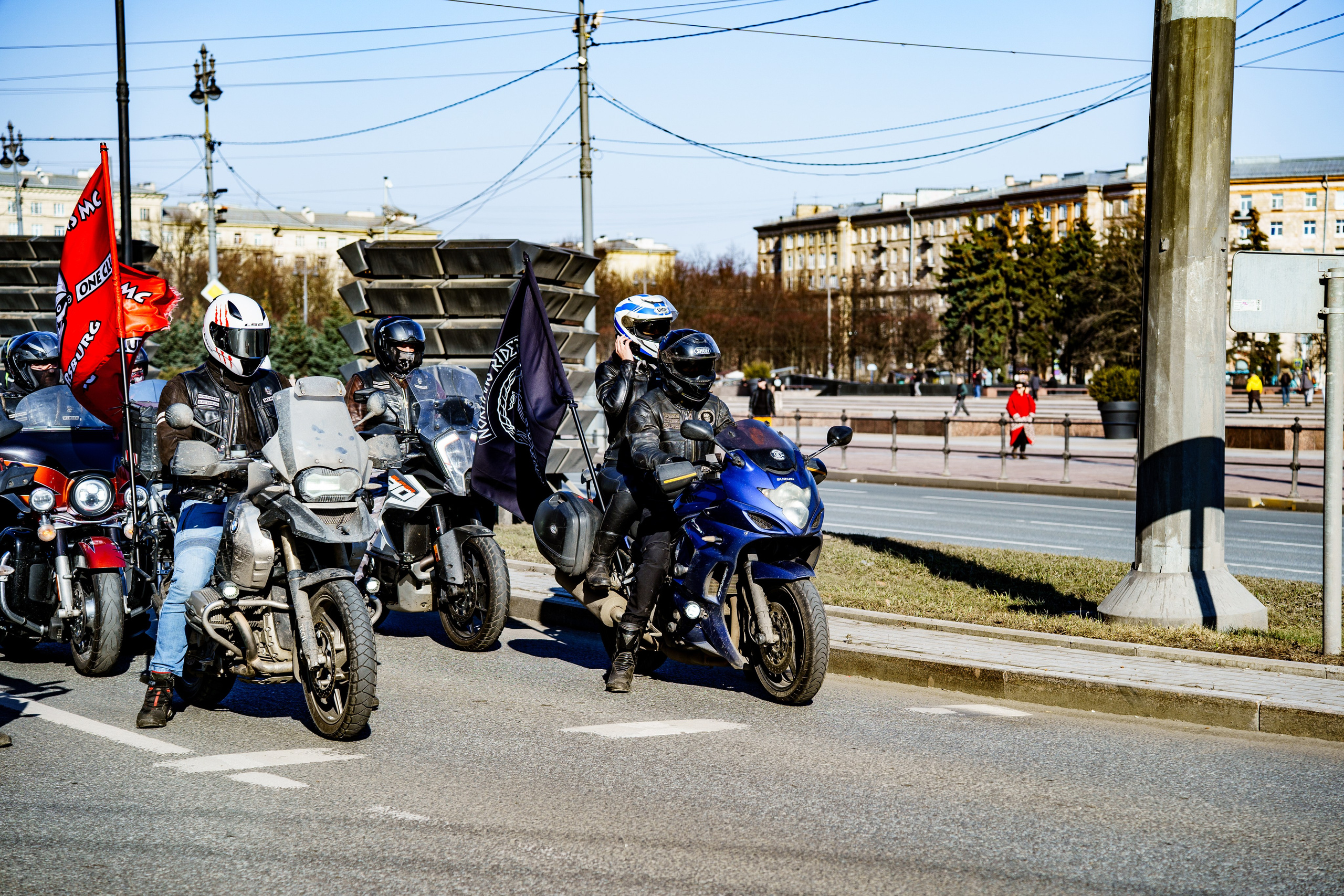 Прохват мотоклуба Norman Riders ч.1. Концертный и репортажный фотограф в Санкт-Петербурге Слава Пахомов