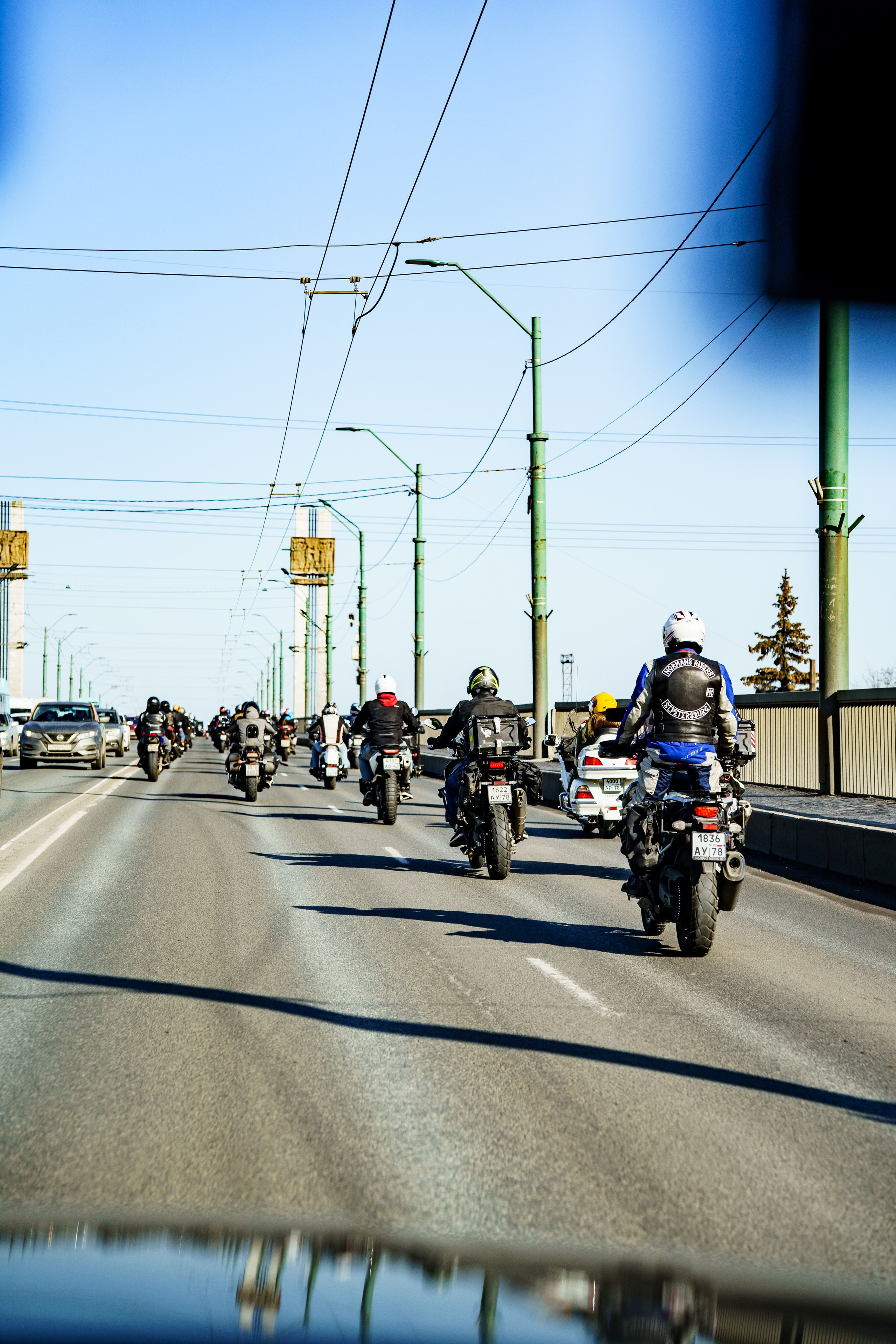 Прохват мотоклуба Norman Riders ч.1. Концертный и репортажный фотограф в Санкт-Петербурге Слава Пахомов