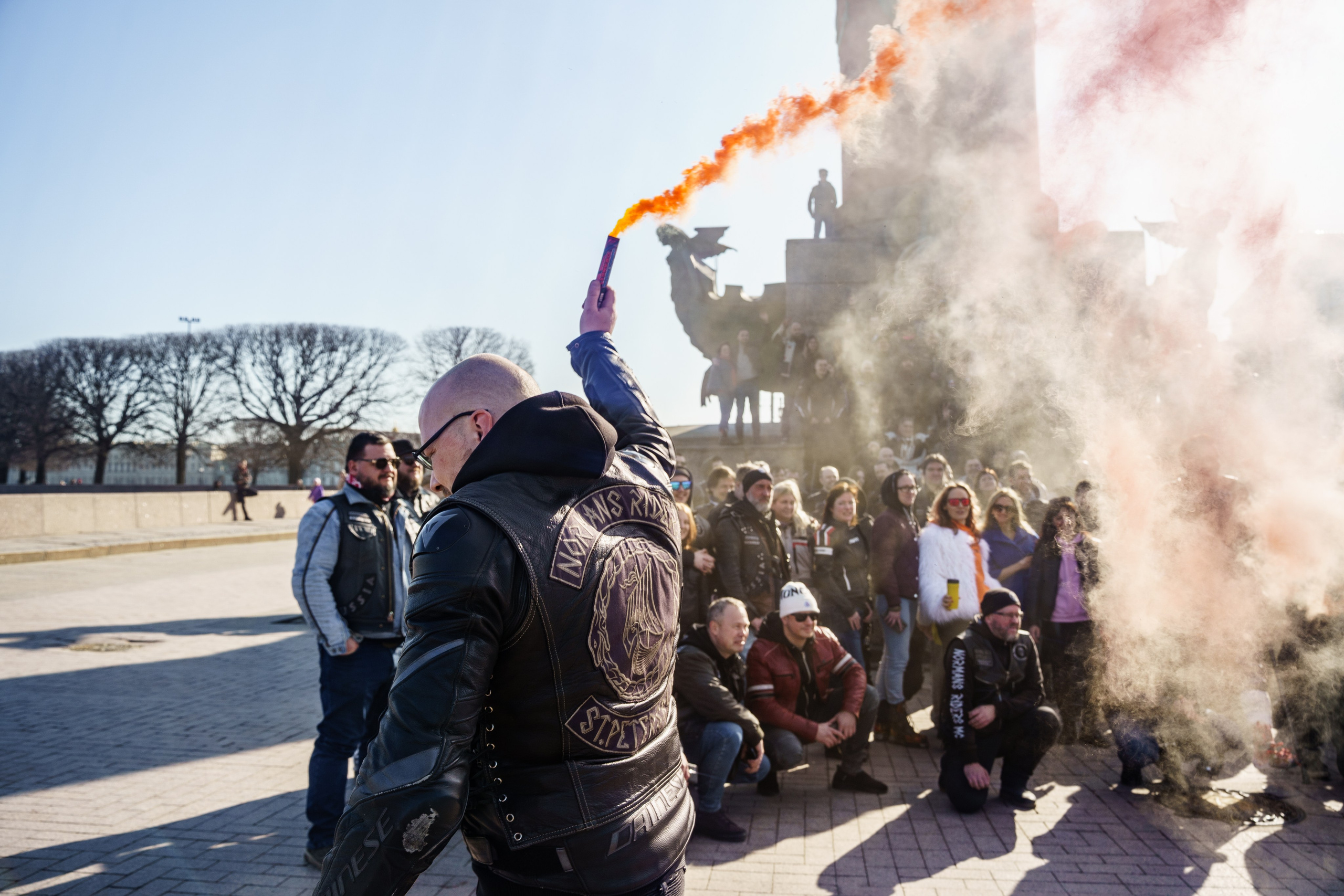 Прохват мотоклуба Norman Riders ч.1. Концертный и репортажный фотограф в Санкт-Петербурге Слава Пахомов