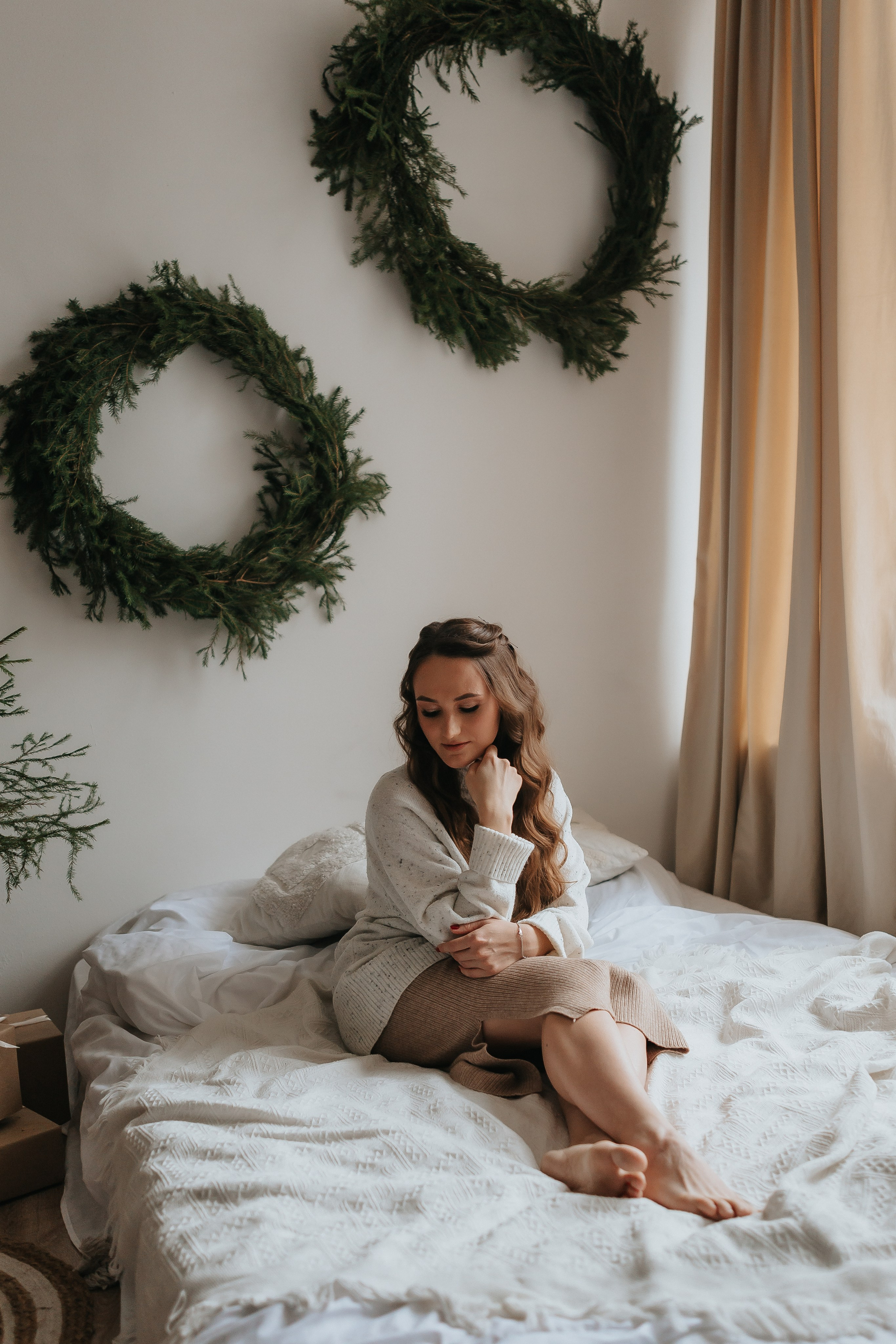 Первая новогодняя история для малышки. Свадебный фотограф Пермь