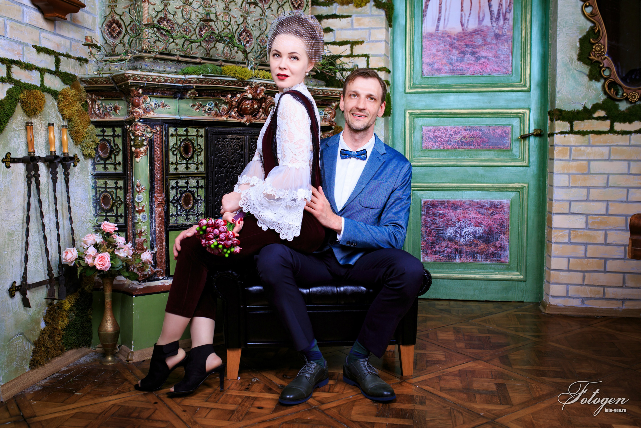 Михаил & Елена. Интерьерная фотостудия FOTOGEN г. Краснодар