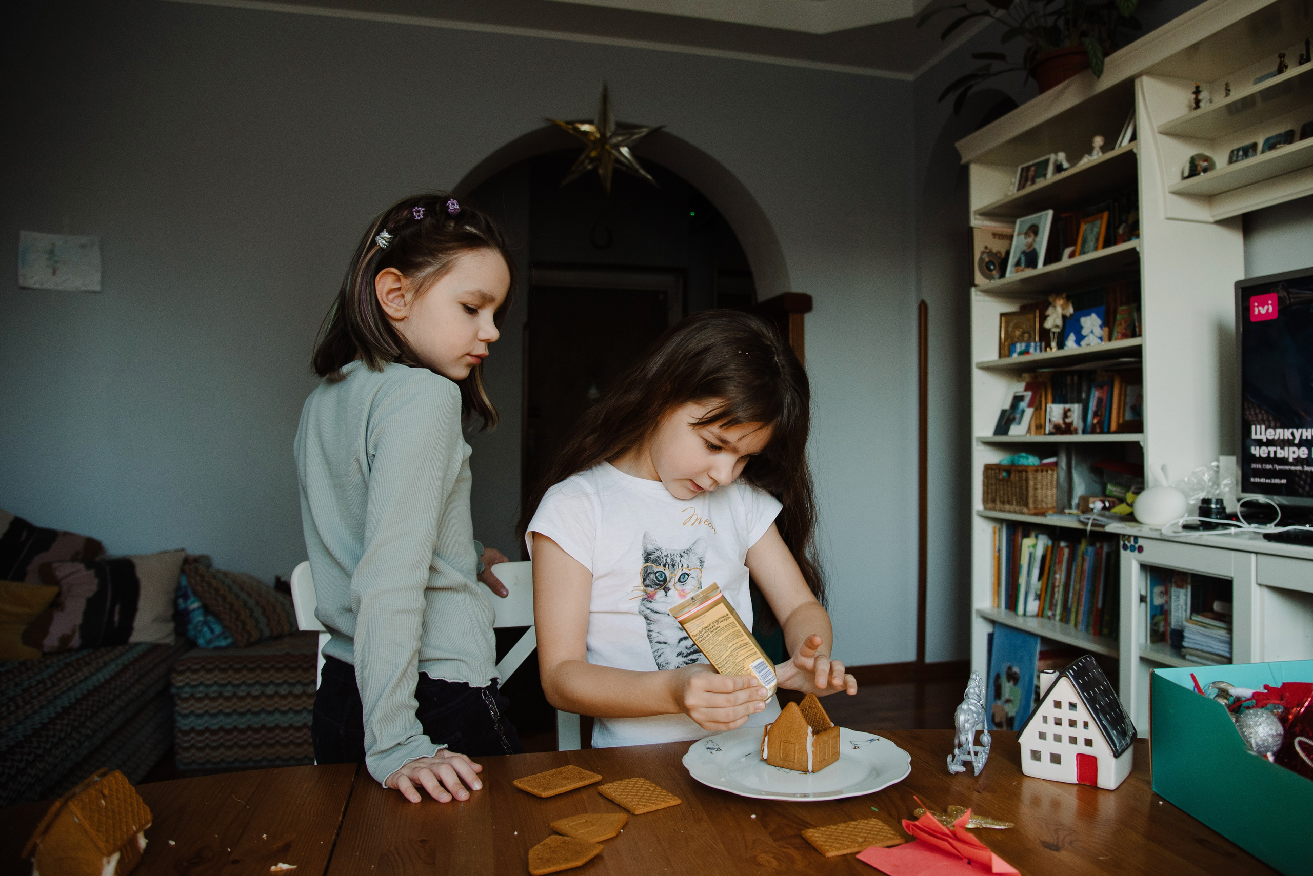 Дина. Предновогоднее. Фотограф Алиса Калинина