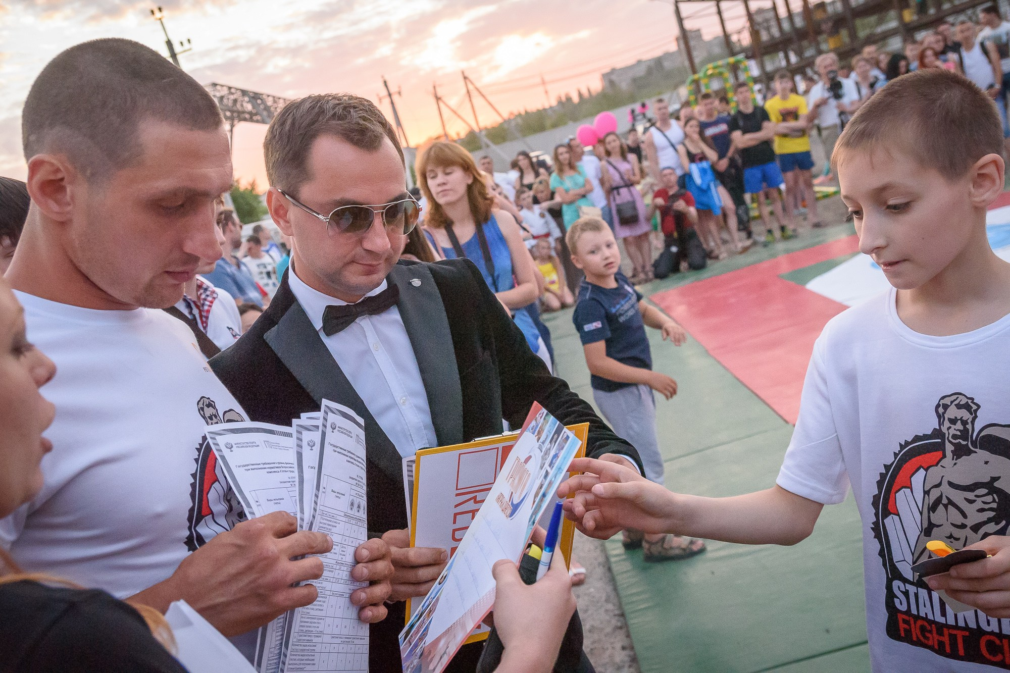 Награждение победителей спортивных соревнований "Сталинградская доблесть"