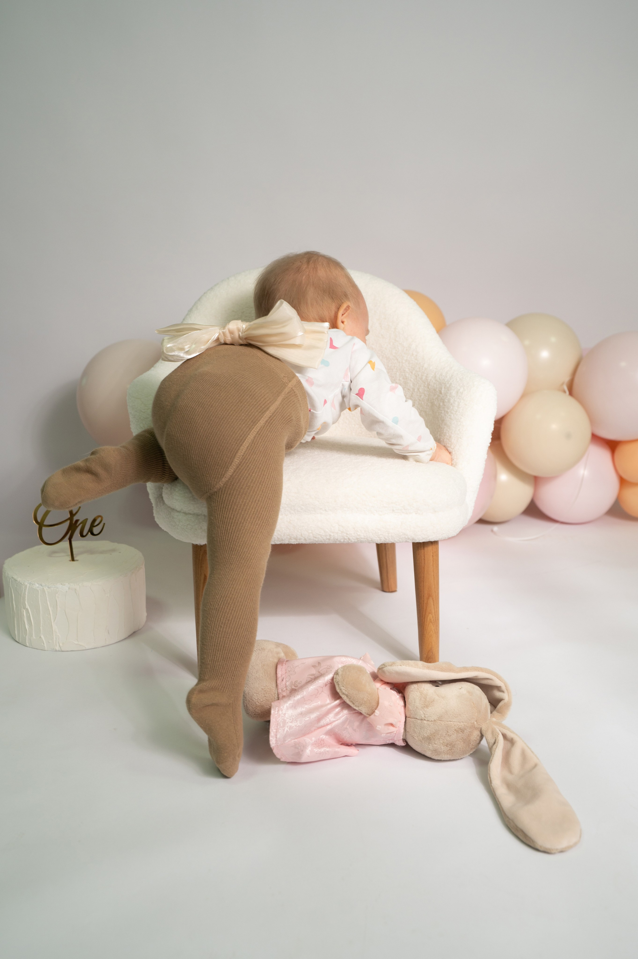 Годовасие в студии. Семейный фотограф в Москве Ольга Барсукова