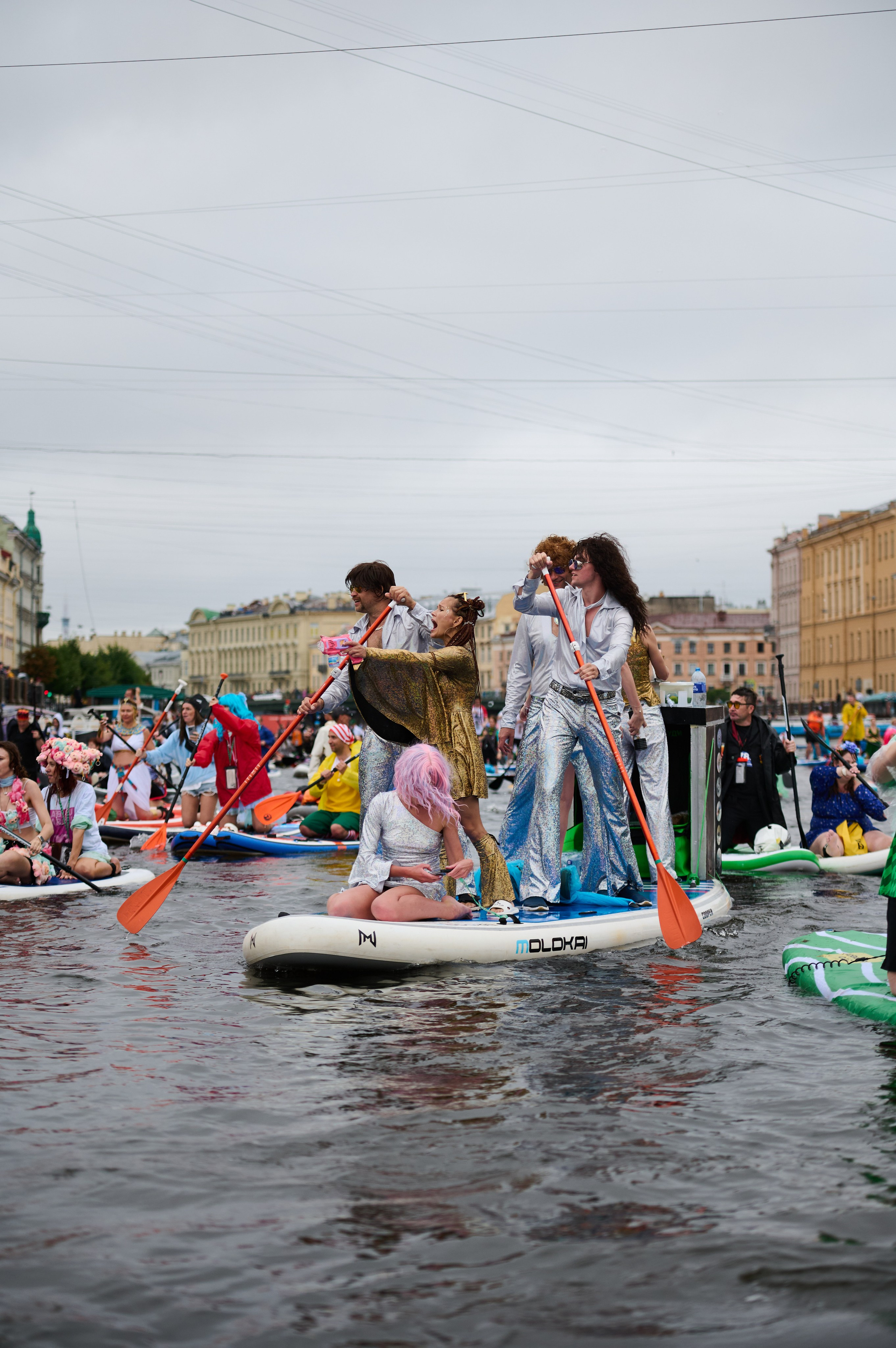 Фонтанка 2025. Фотосъемки на сапах, Москва. Сплавы на сапах