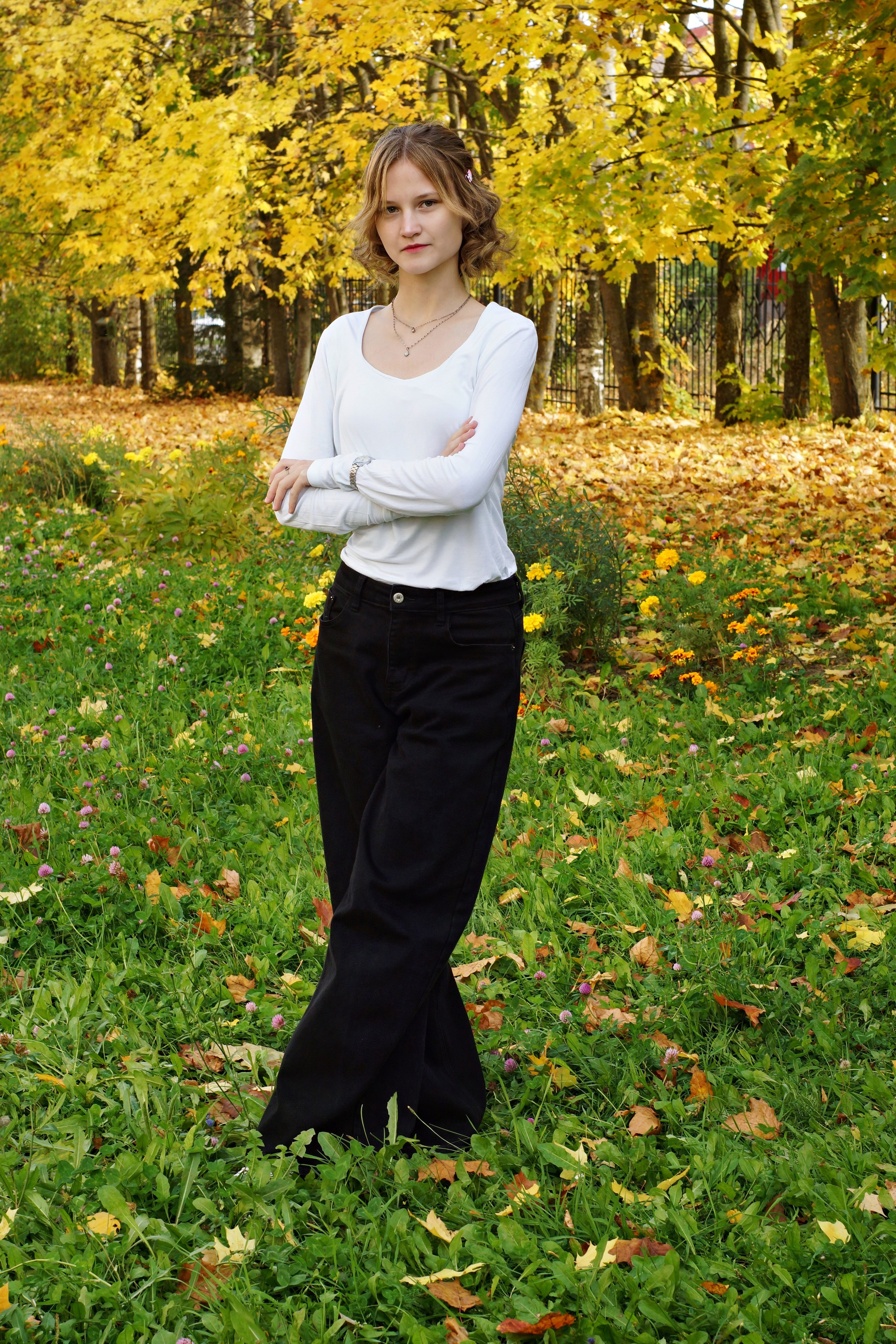 Осенняя фотосессия в школе г. Йошкар-Ола