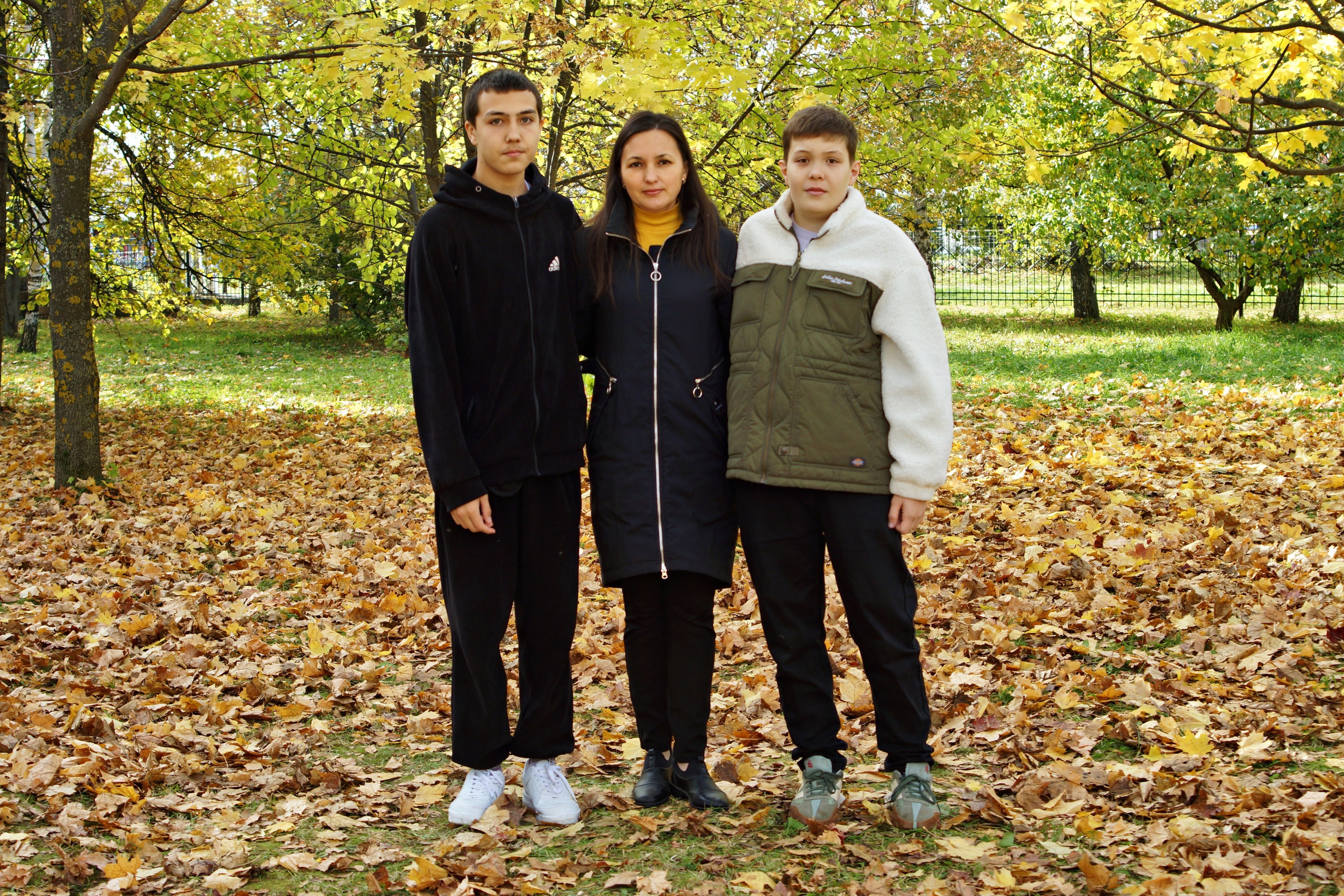 Осенняя фотосессия в школе г. Йошкар-Ола