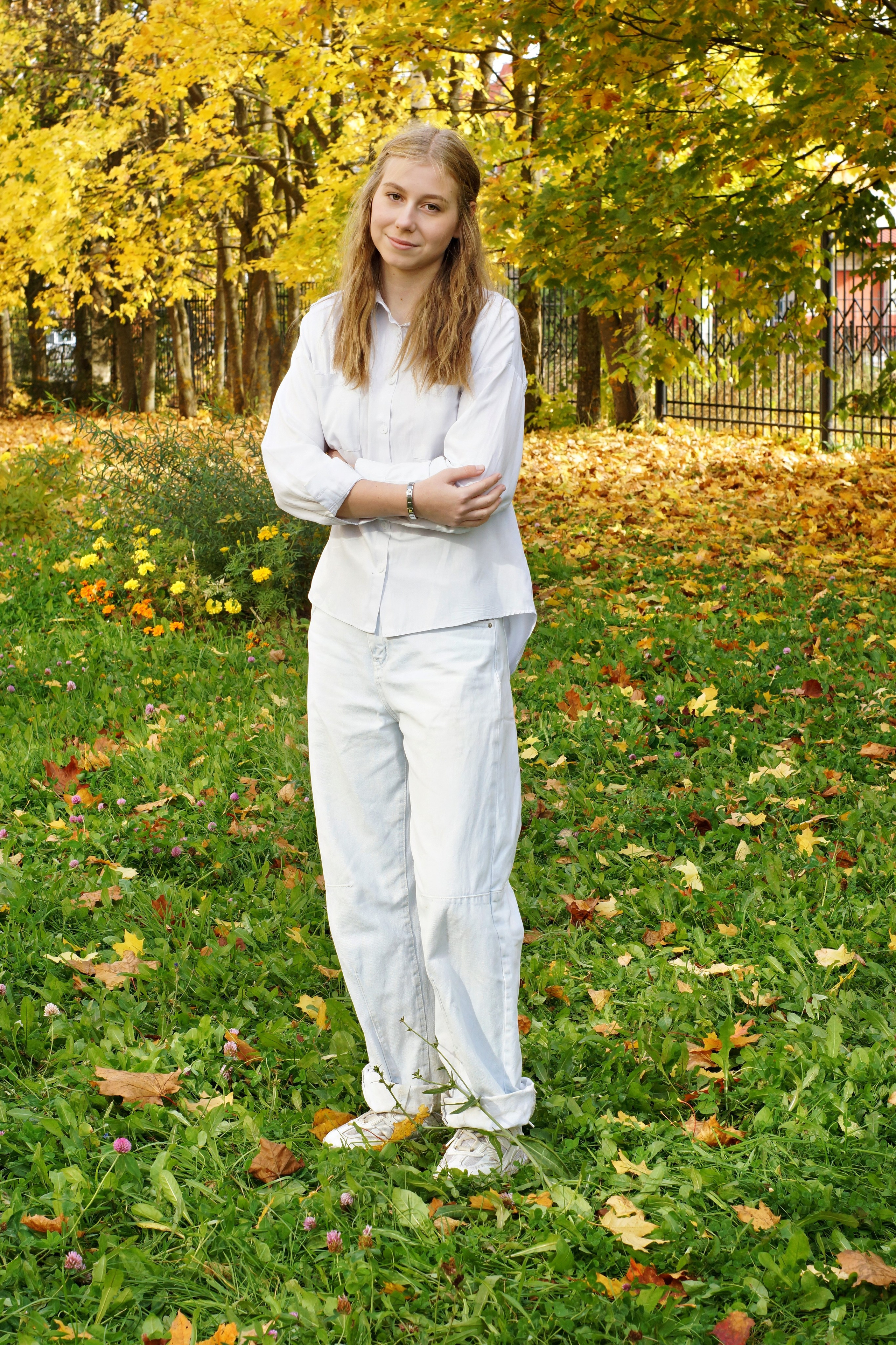 Осенняя фотосессия в школе г. Йошкар-Ола