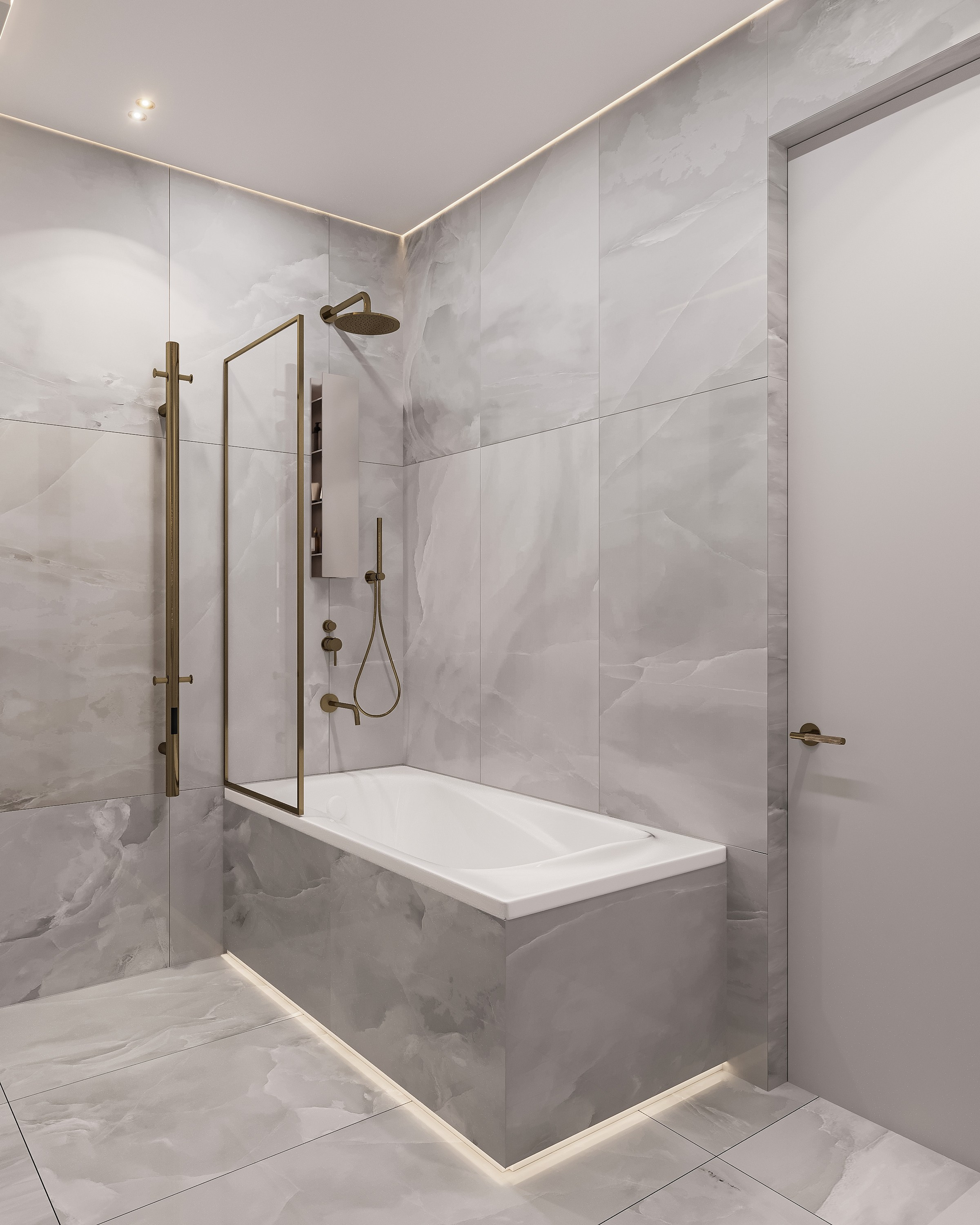 Квартира 60 м². 3Д-Визуализация Наталья Макогонова