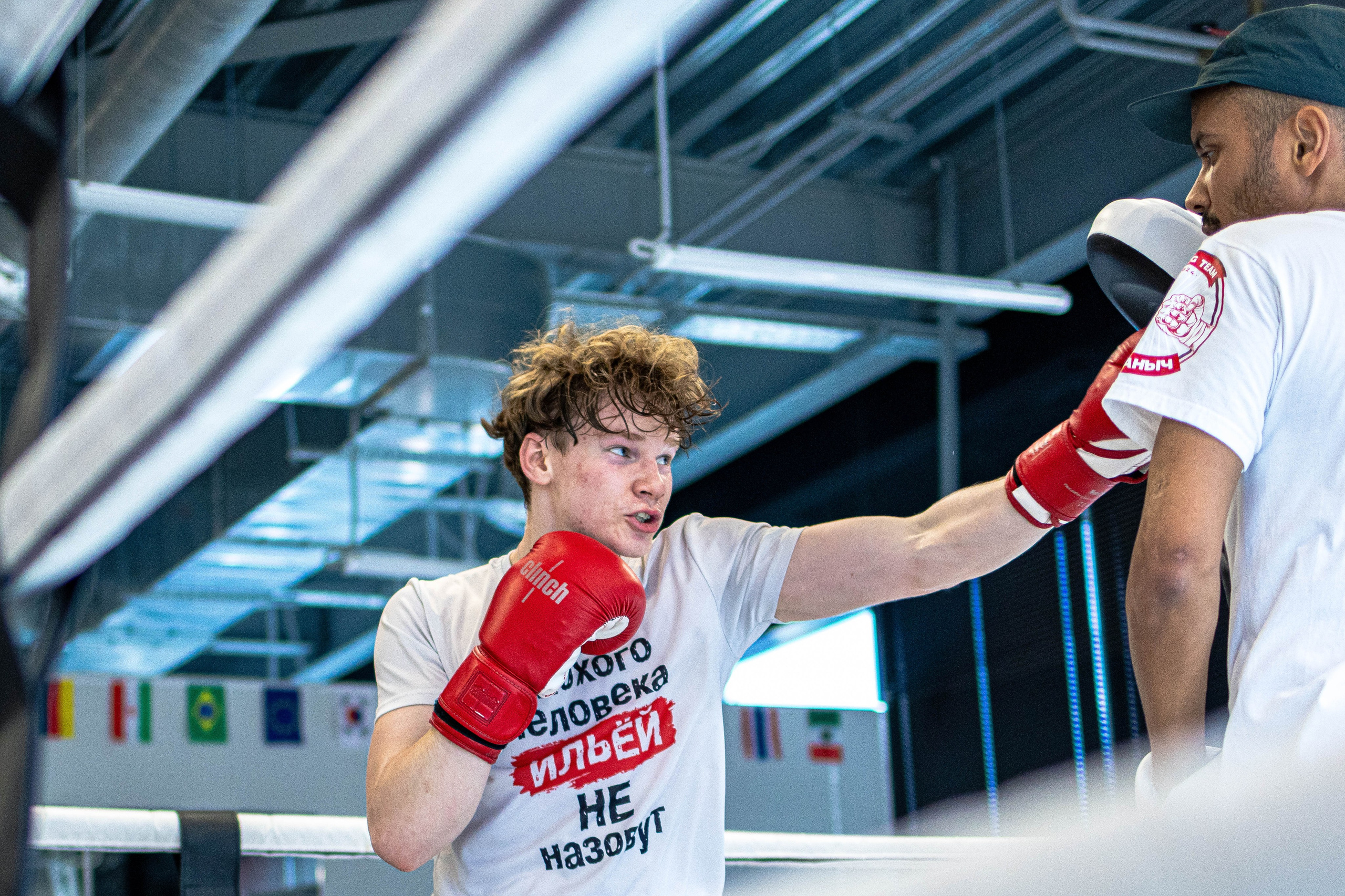 Бокс. Калачёв Тимофей Спортивный фотограф в Санкт-Петербурге