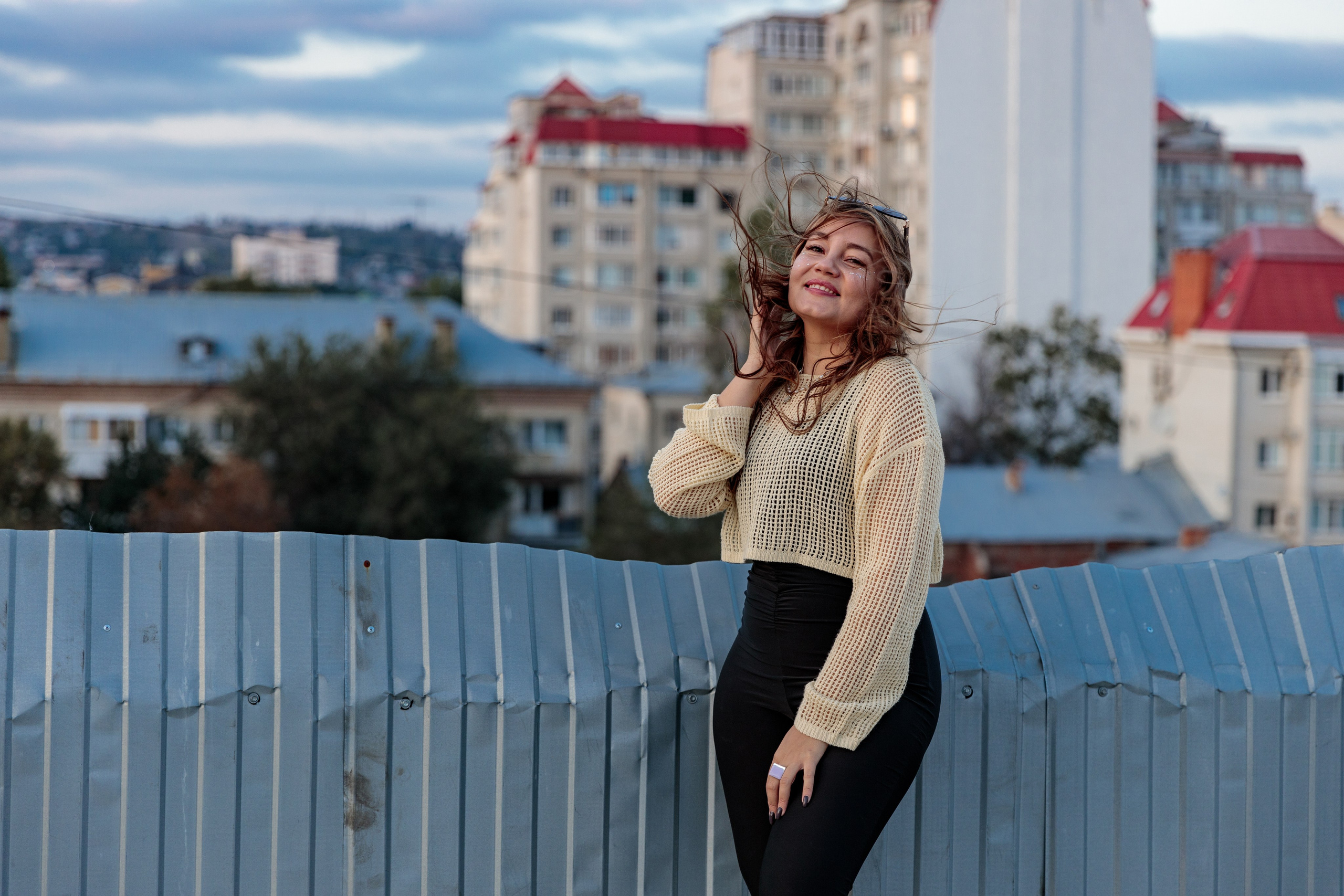 Йога на крыше манежа. Арт фотограф в Саратове, Александр Леонтьев