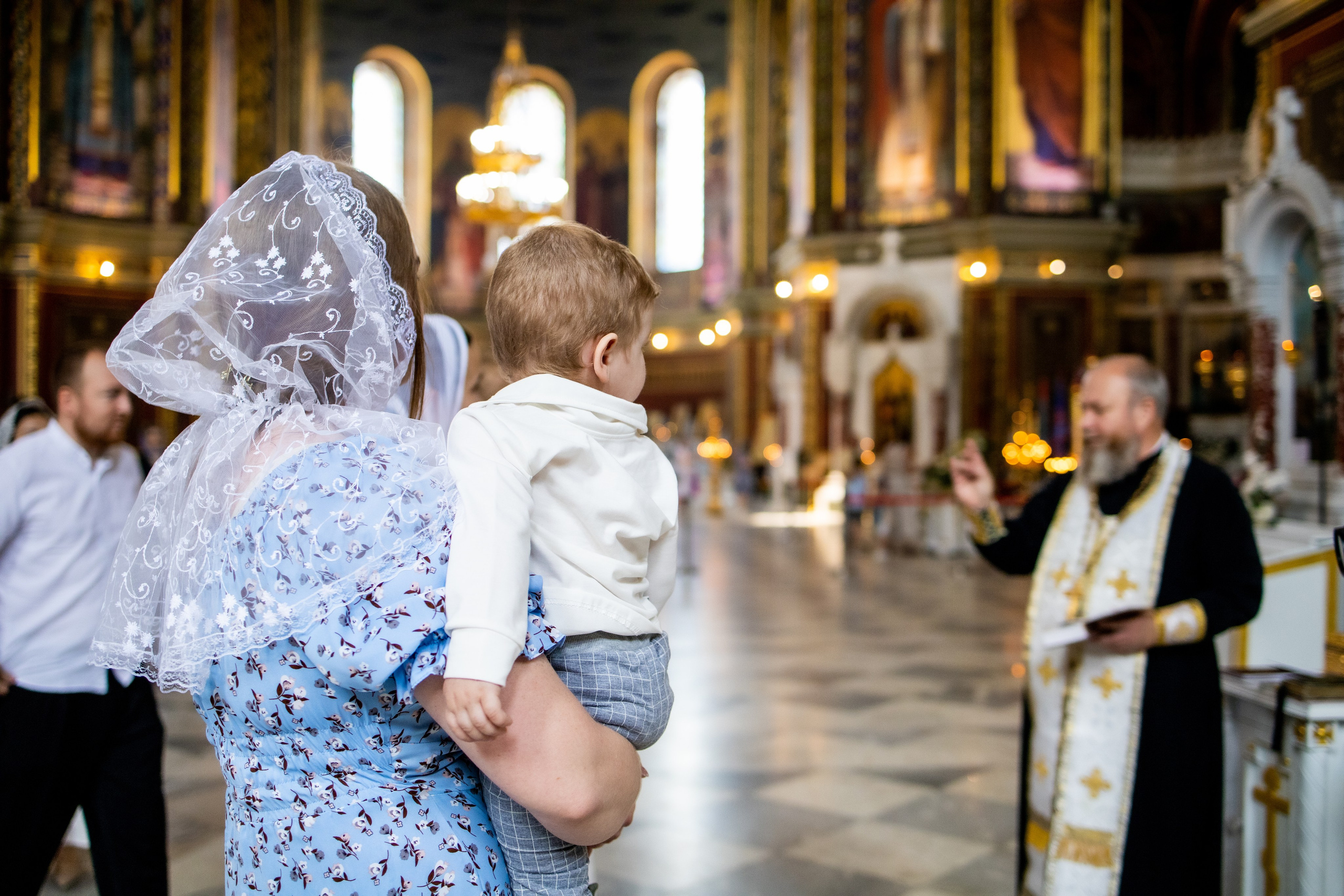 Крещение Эдама. Фотограф Надежда Лукьянова