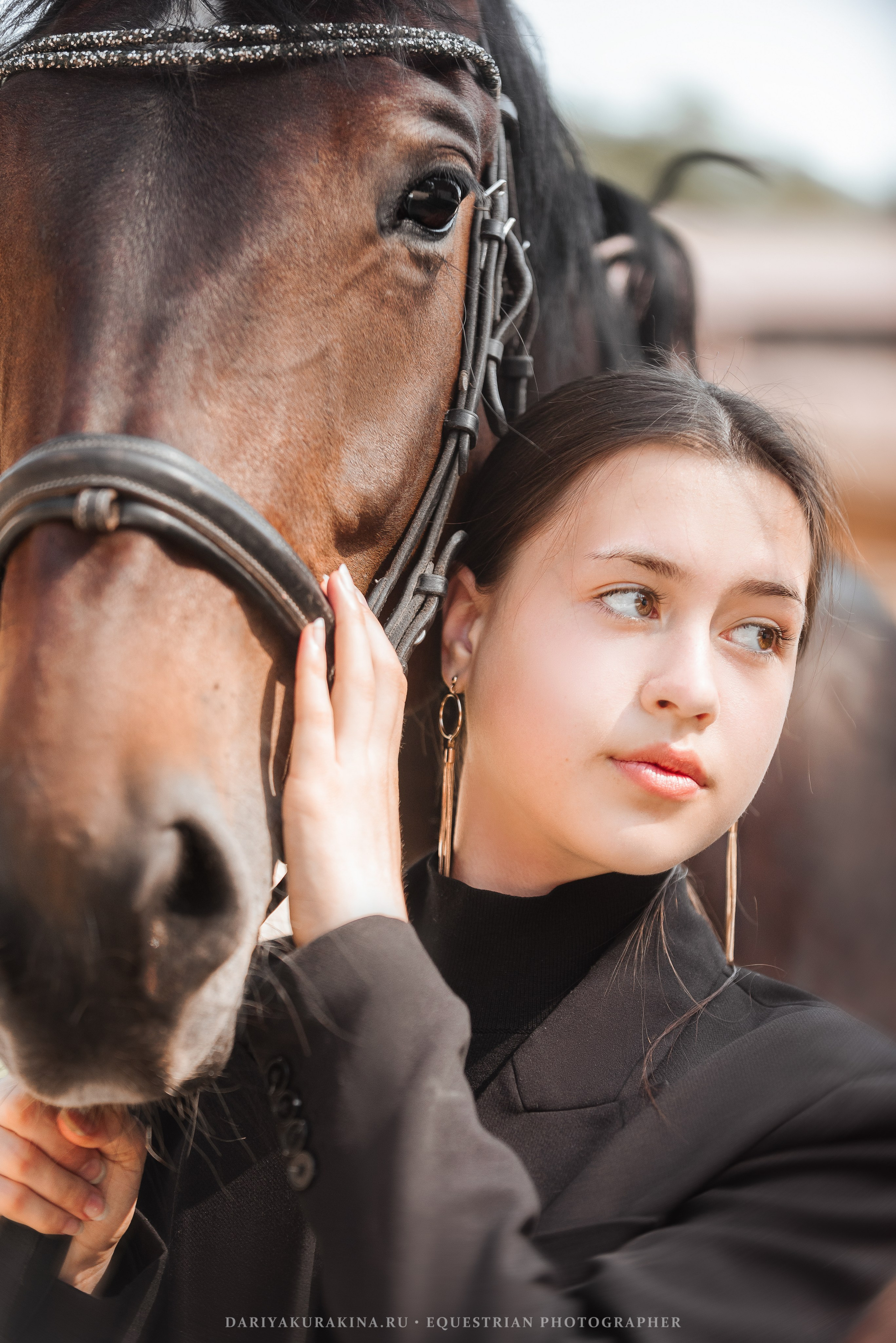 Полина и Заправа. Конный фотограф Куракина Дарья • Фотосессии с лошадьми