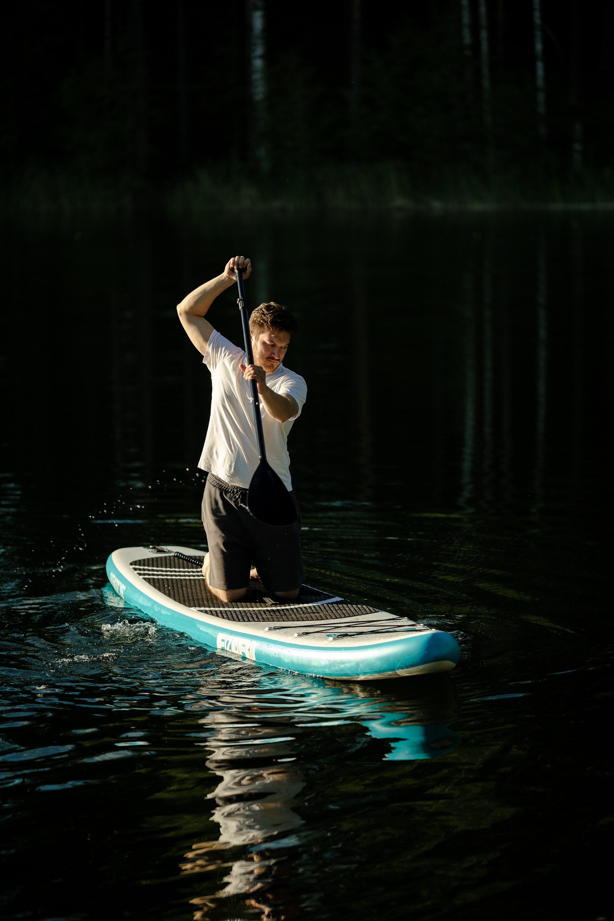 Петя и Лина, на сапах. Интерьерный фотограф и видеограф в Санкт-Петербурге Вадим Балбашевский