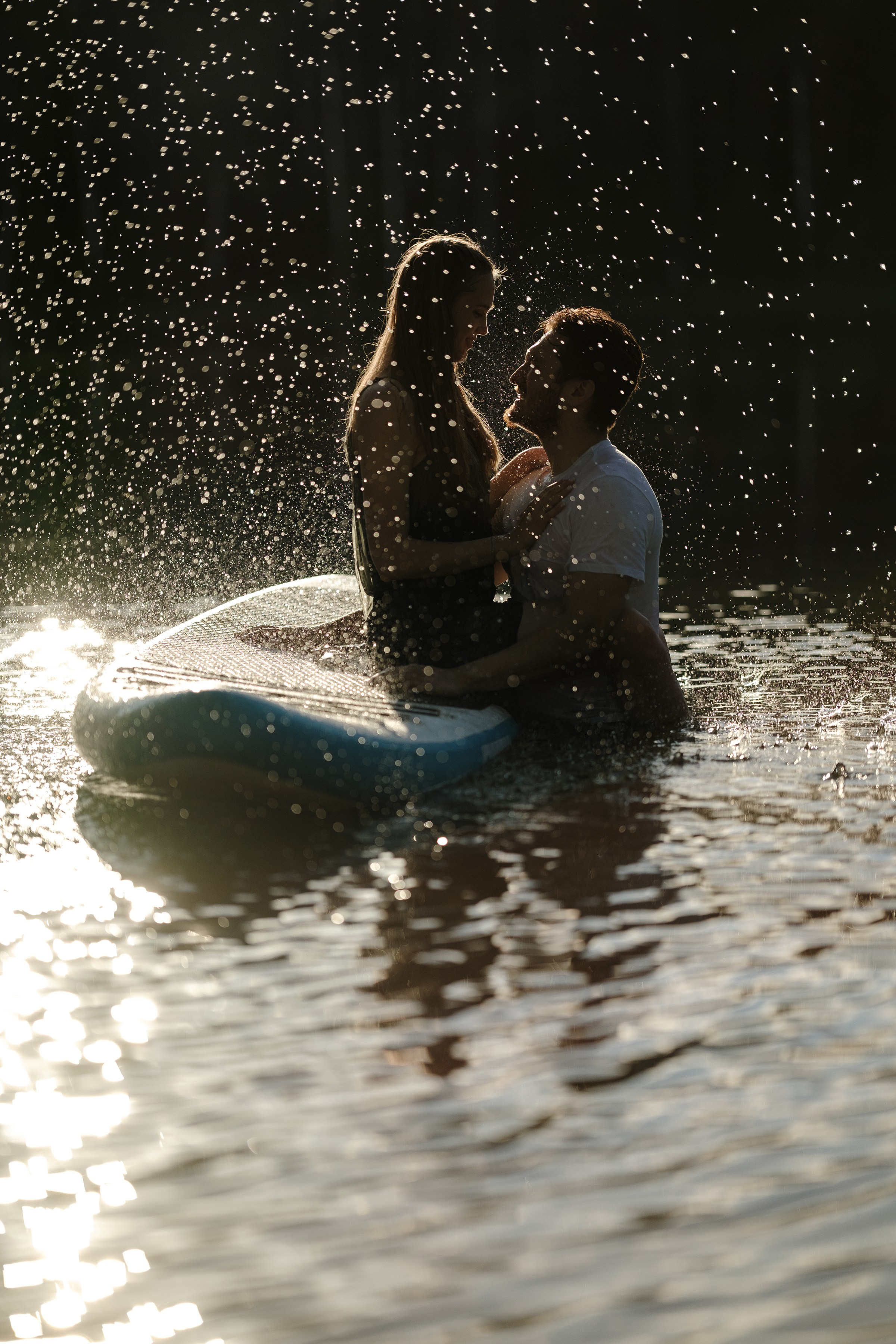 Петя и Лина, на сапах. Интерьерный фотограф и видеограф в Санкт-Петербурге Вадим Балбашевский
