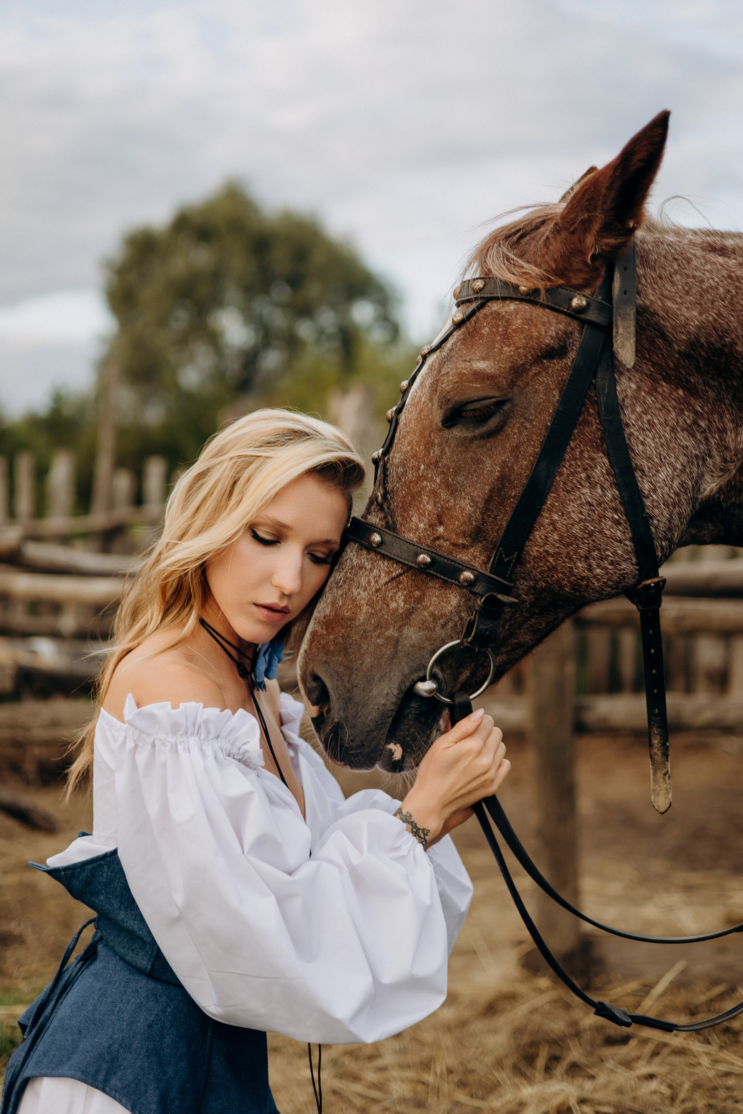 Фотоистория в конюшне. Портретный и семейный фотограф в Воронеже Ксения Ремизова