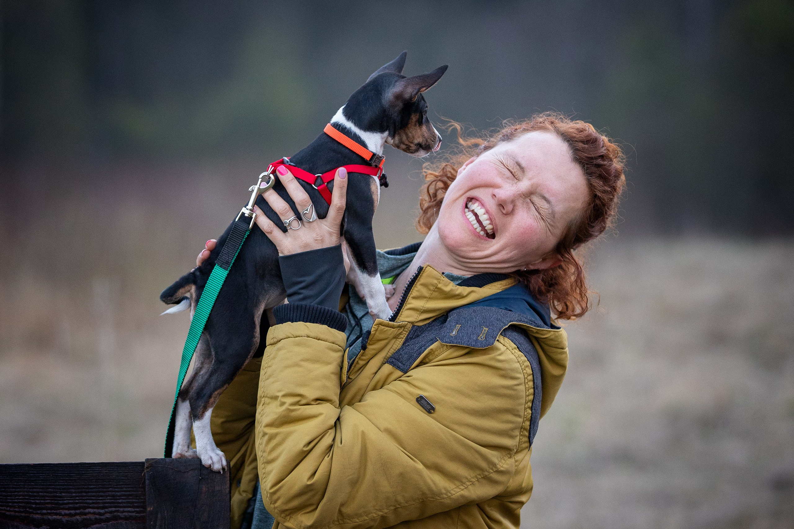 Олеся, Баста и Юна. Фотограф-анималист в Калуге Мария Шерскова