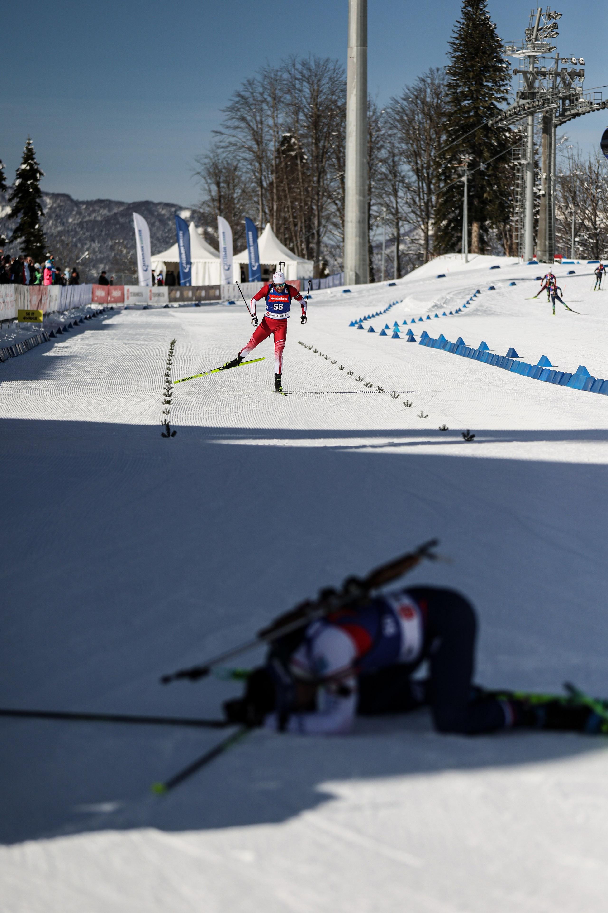 Биатлон спринт