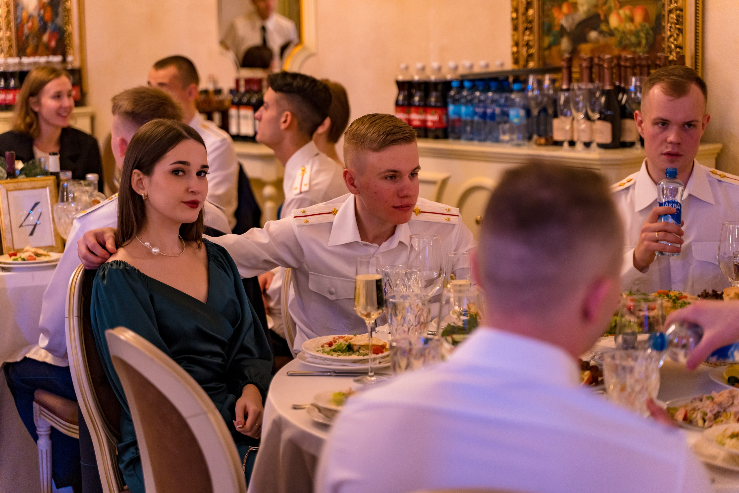 Фотосъемка выпуска военной академии и вручение дипломов