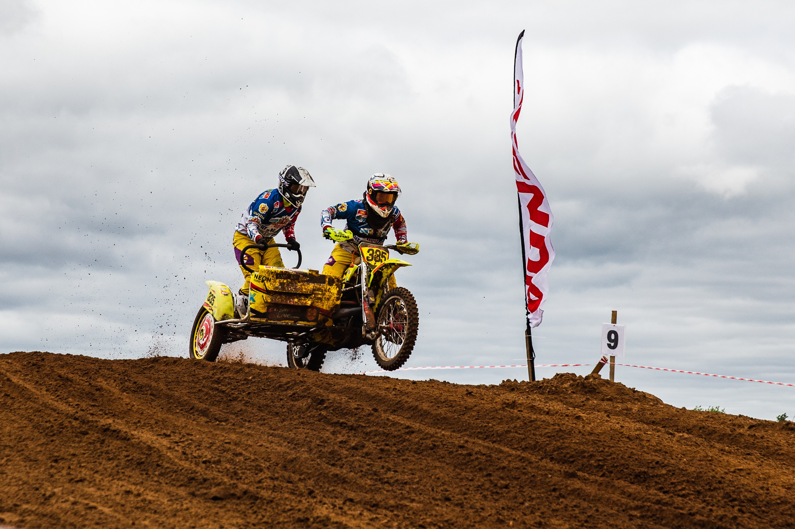 Чемпионата по мотокроссу на мотоциклах с колясками. Паша Страхов — фотограф