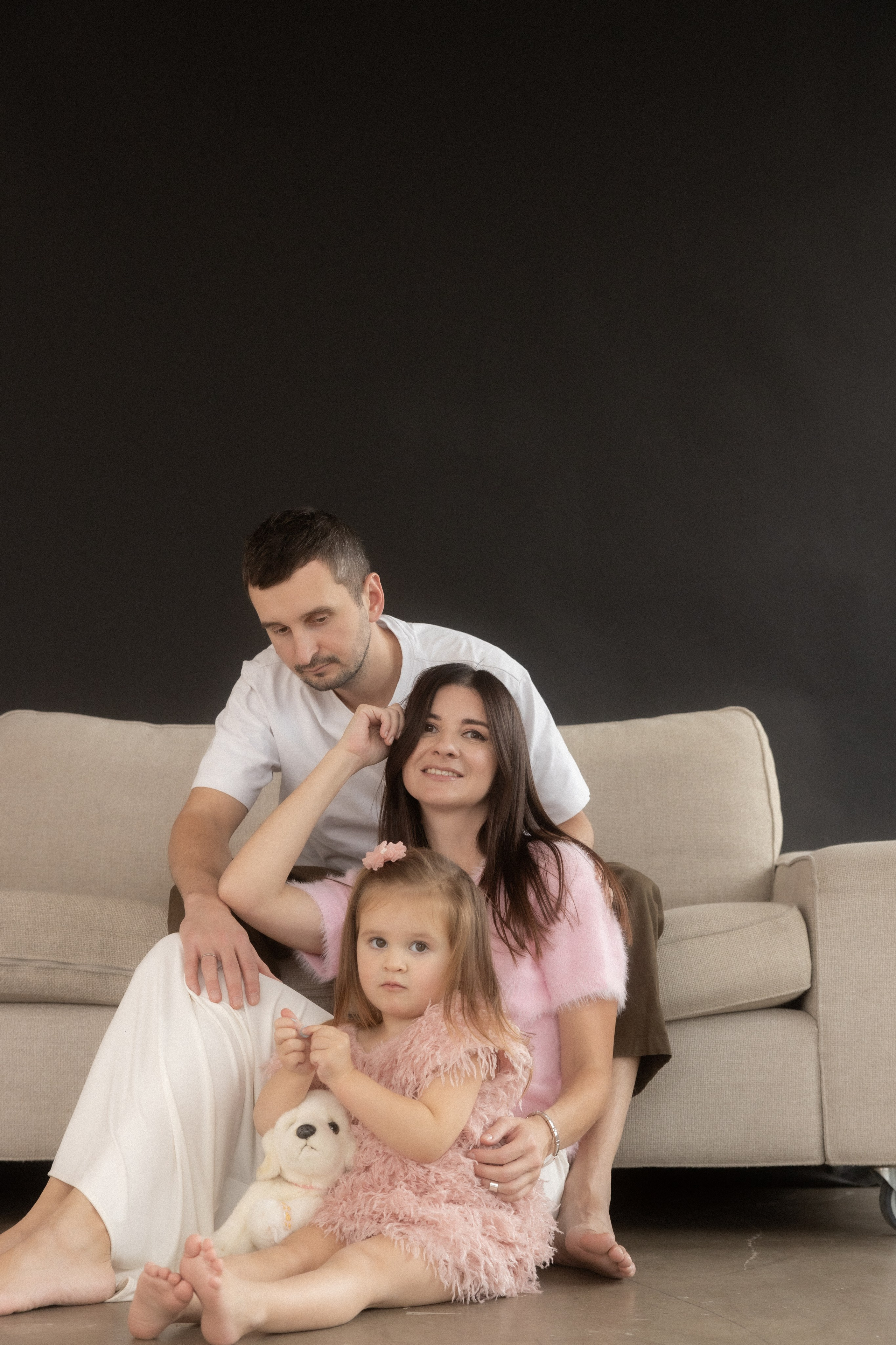 Андрей + Маша + Ника. Семейный и детский фотограф Юлия Шох