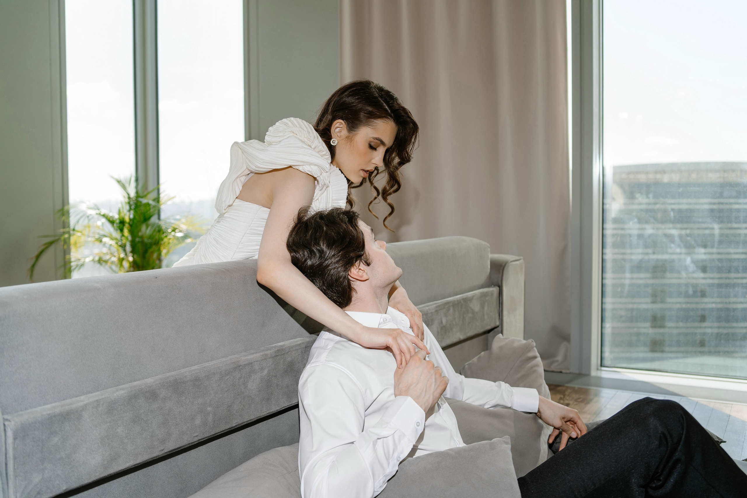 Утро невесты в отеле Москва-Сити. Свадебный и семейный фотограф в Москве Светлана Зоткина