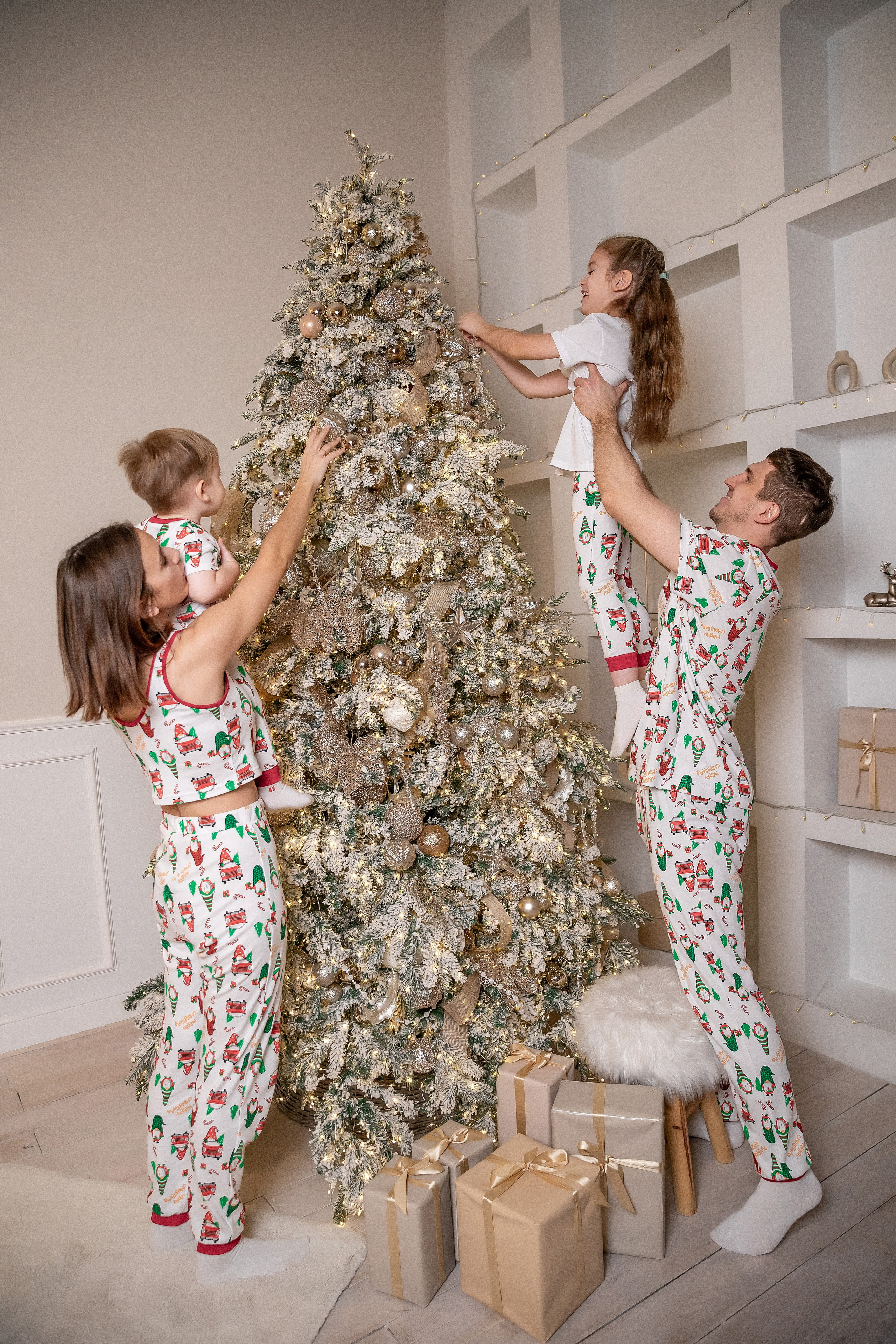 Новогодний вечер. Детский и семейный фотограф в Красноярске Юлия Бирюкова