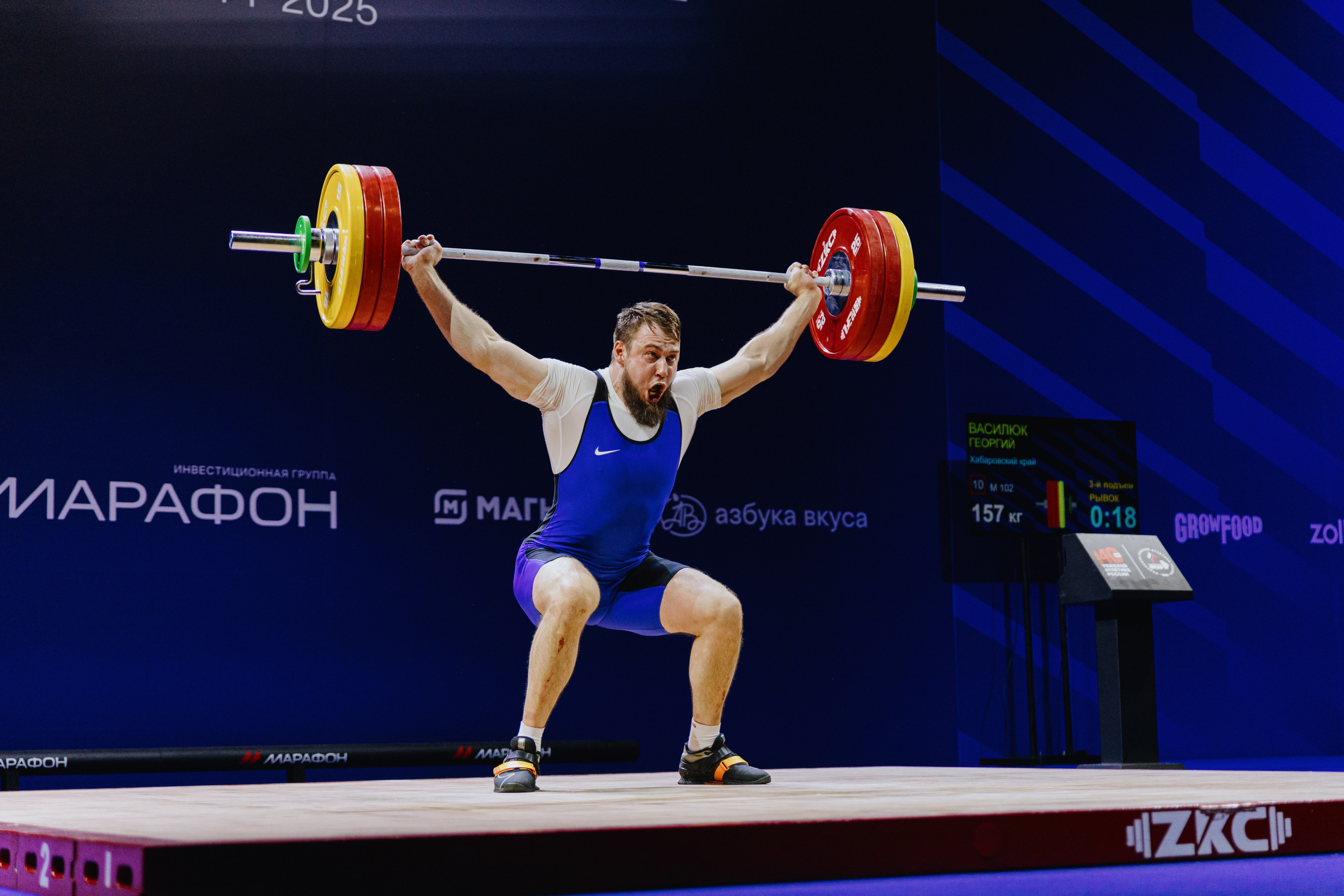 Чемпионат России по тяжелой атлетике 2025. Фотограф в Москве и Санкт-Петербурге Дарина