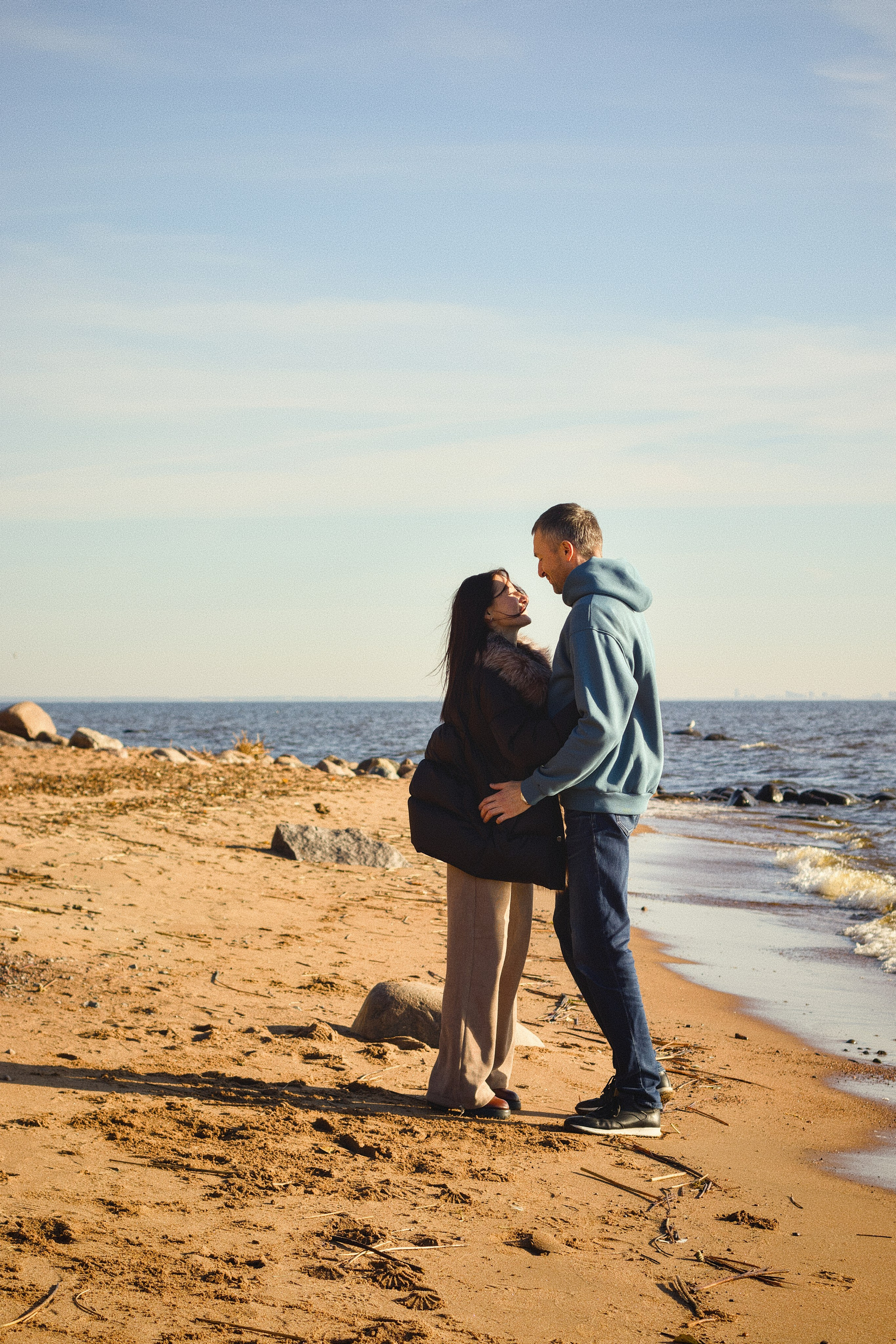 Оля и Тимур. Залив. Фотограф в Санкт-Петербурге и в Москве Яшина Алина
