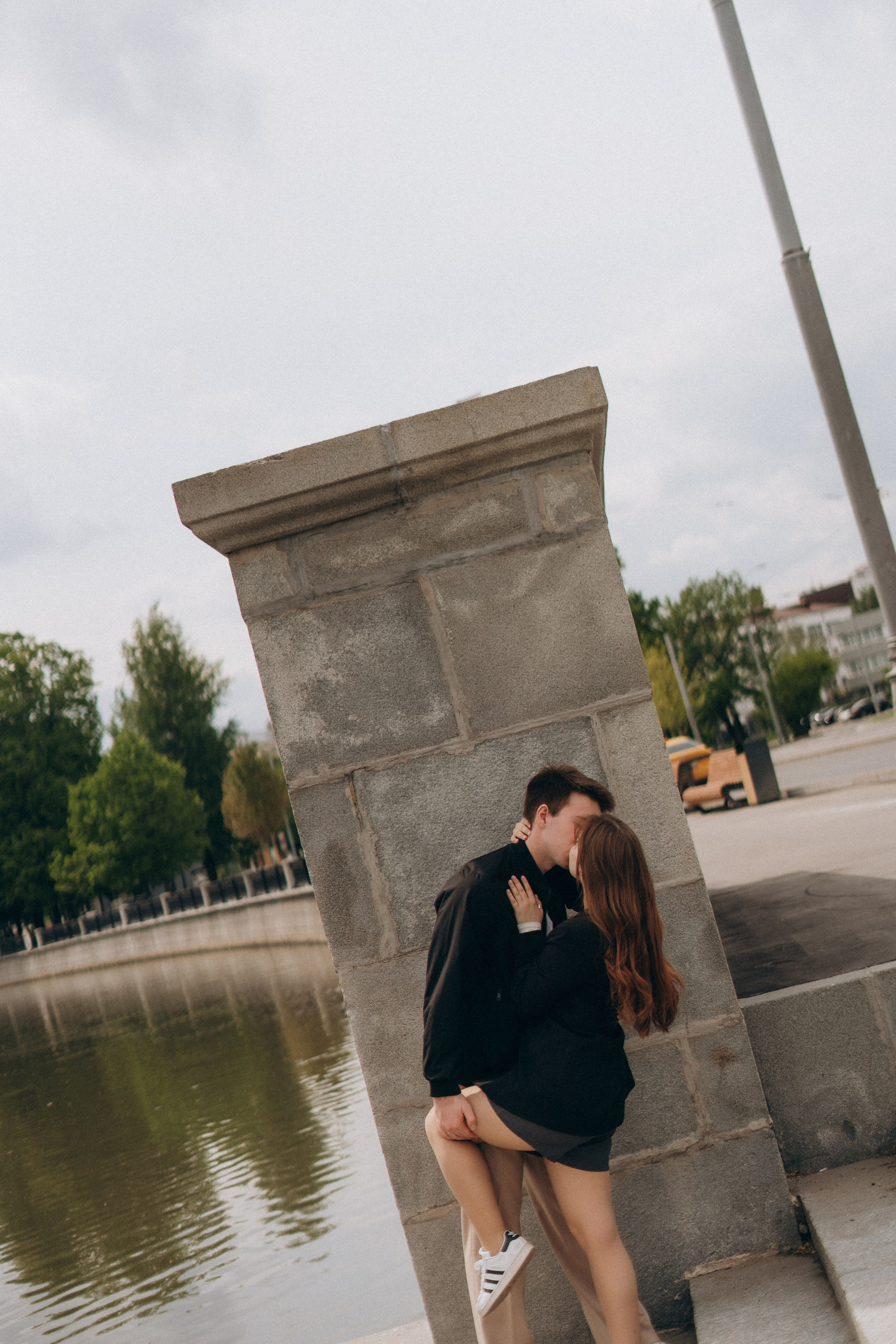 Юля и Даня | Прогулка по улицам Москвы. Фотограф Москва Виктория-Антуанетта