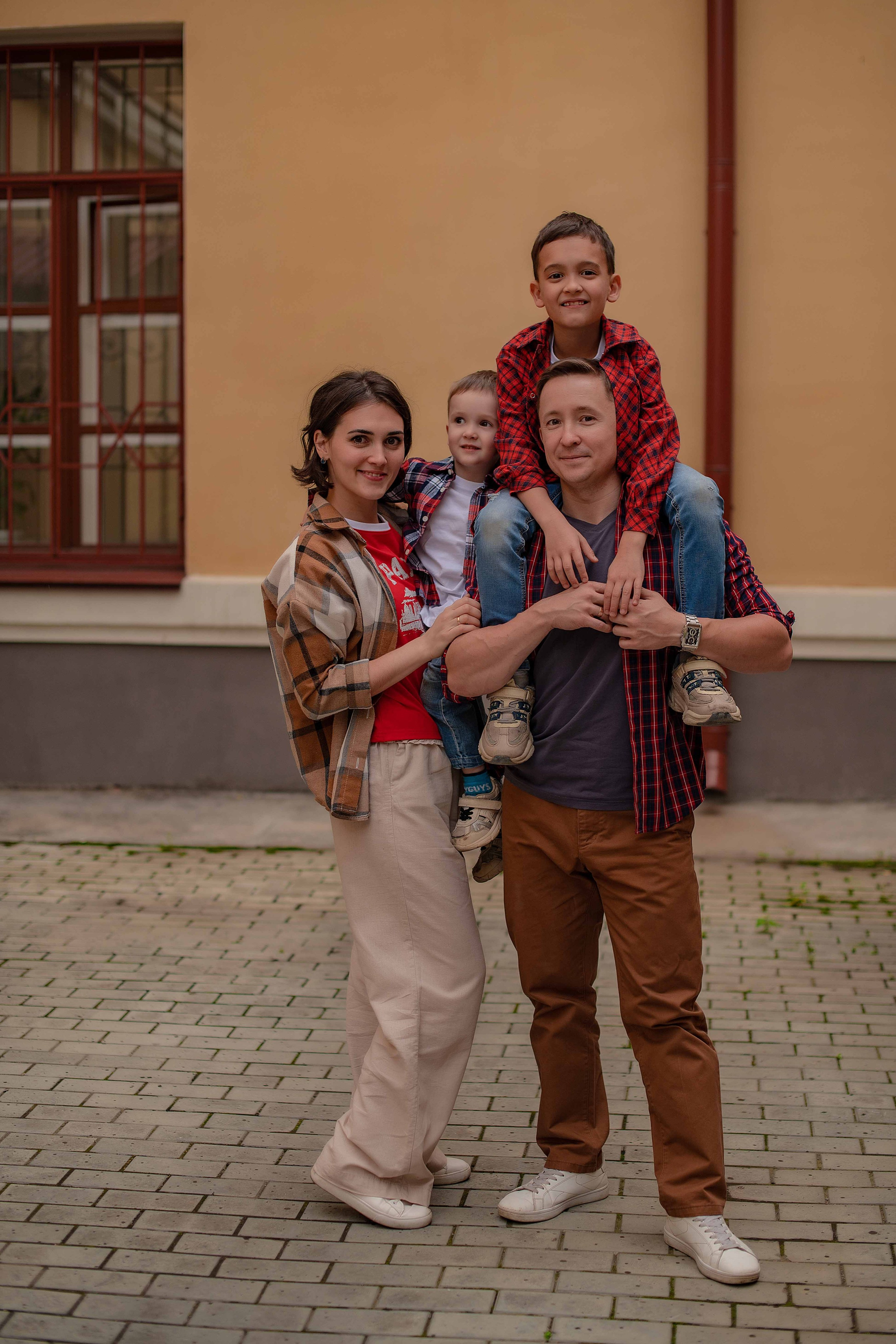 Семья Игоря и Екатерины. Фотограф Виктория Воронина