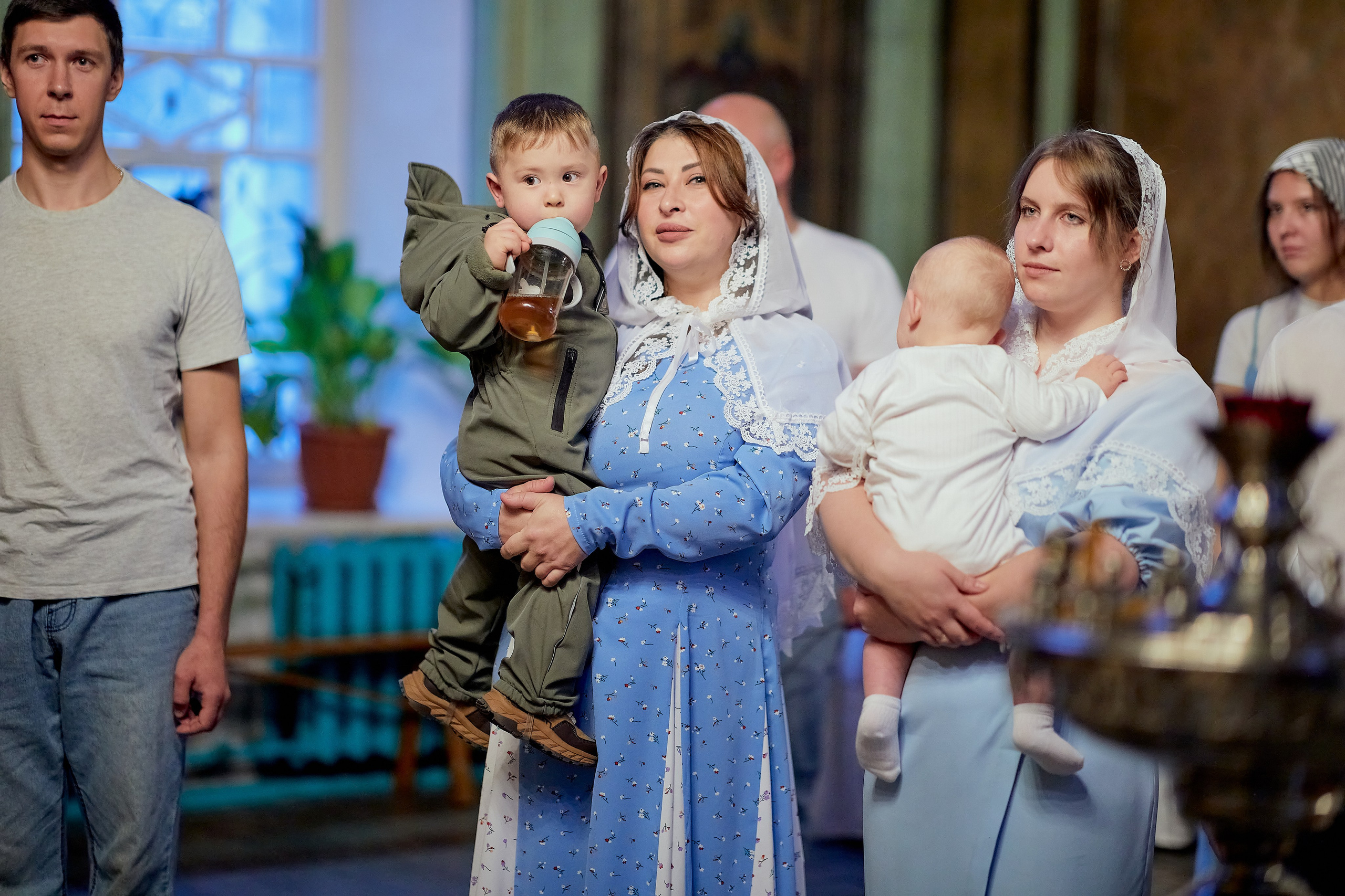 Крещение Егорушки. Семейный и детский фотограф в Ярославле Юлия Галашина