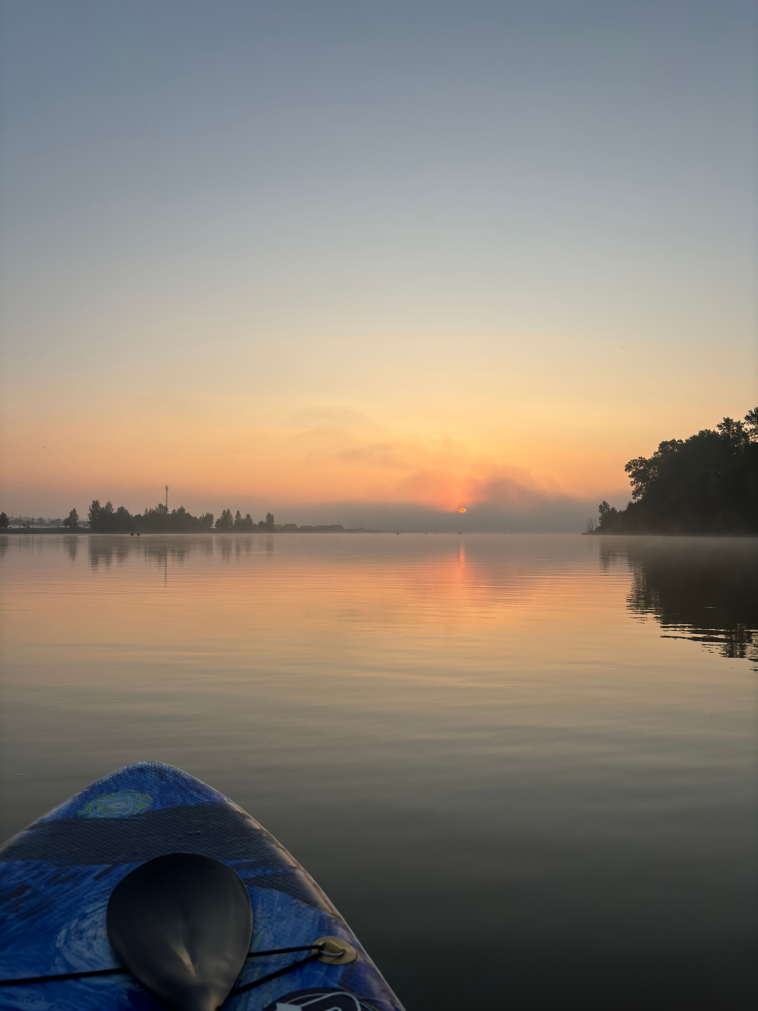 Рассветы на сапбордах в Уфе