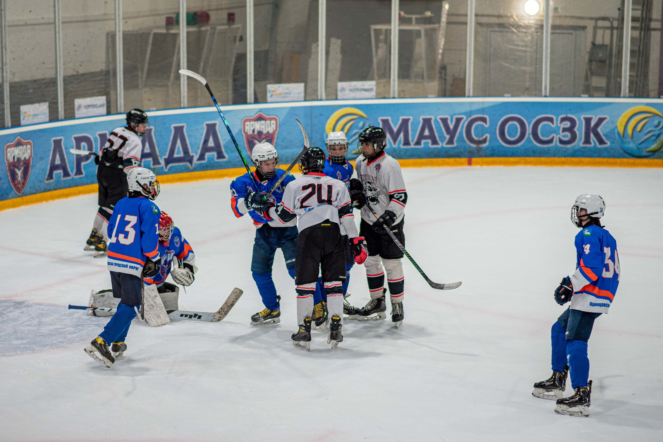 Хоккей. Фотограф Стеценко Наталия. Одинцово, Москва, Московская область