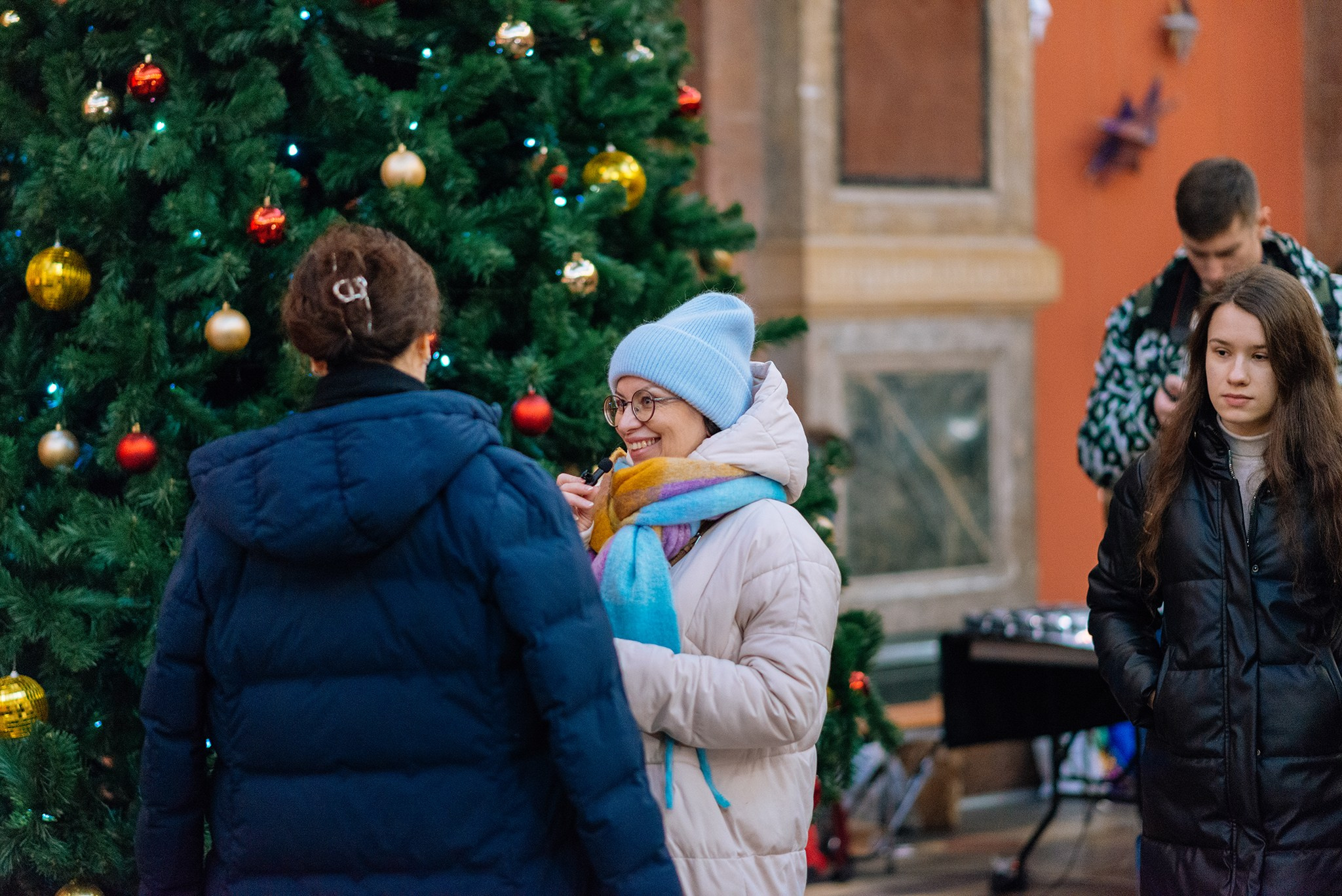 Ёлка. Ярмарка в Академии Штиглица. Декабрь 24. Репортажный фотограф в Санкт-Петербурге Анастасия Клёпова