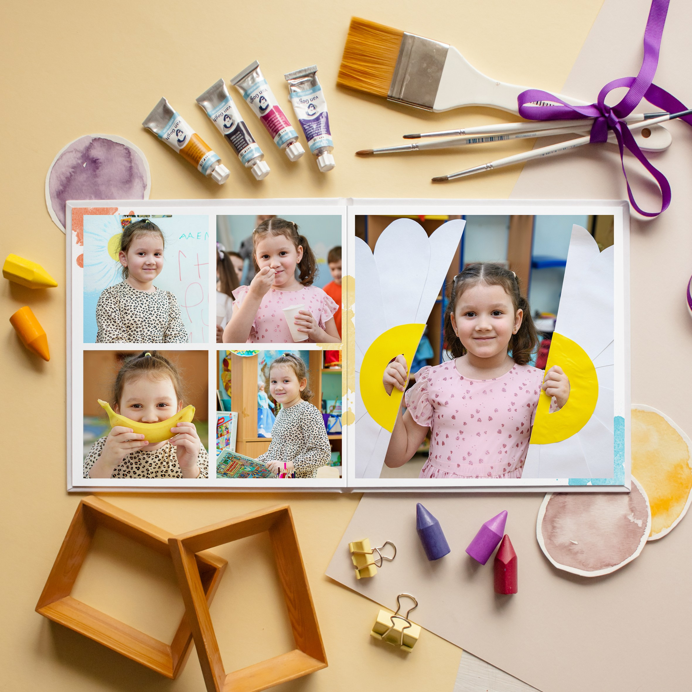 Выпускные альбомы для детского сада. Фотостудия «Стрекоза»