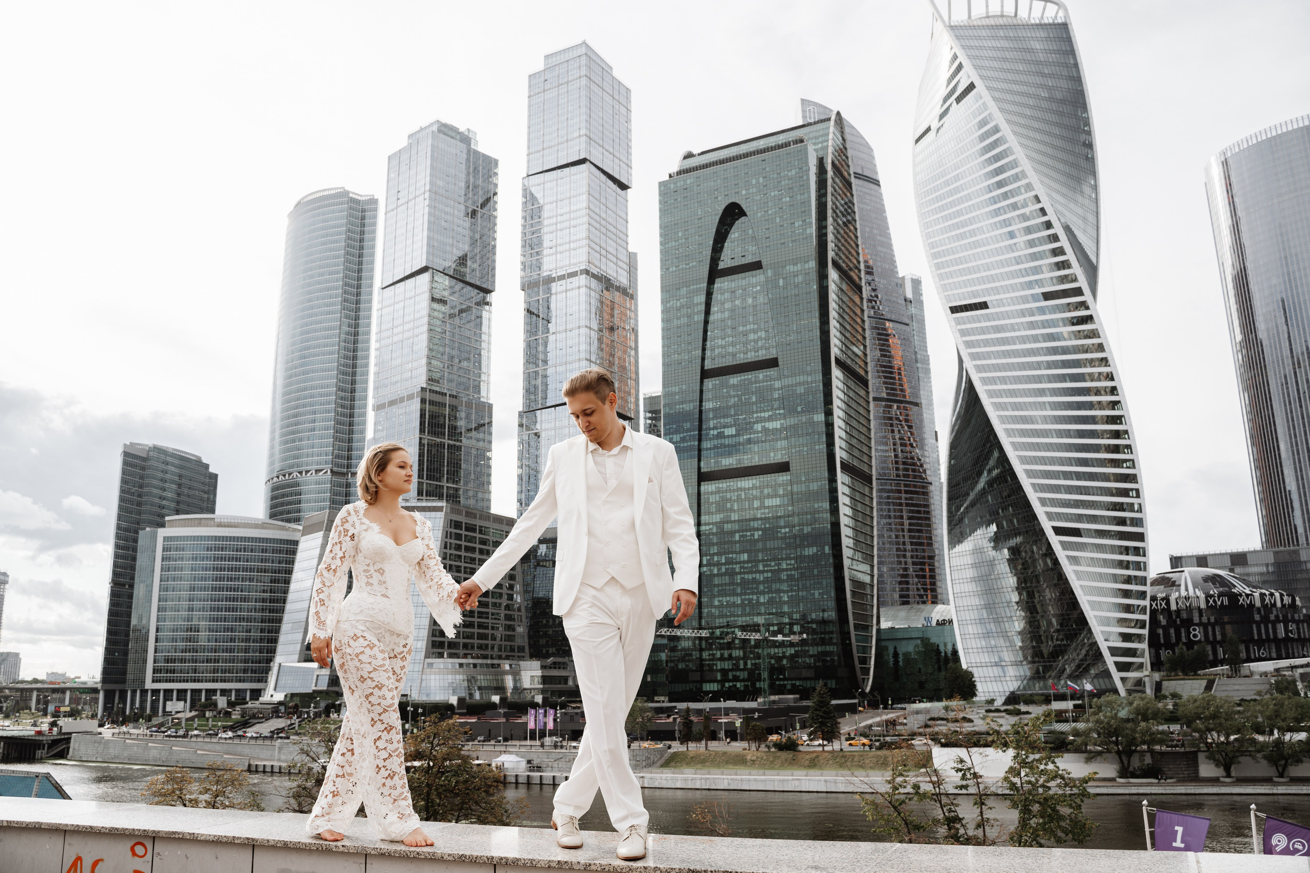 К&А | Москва-Сити. Свадебный фотограф Москва Инесса Зверева