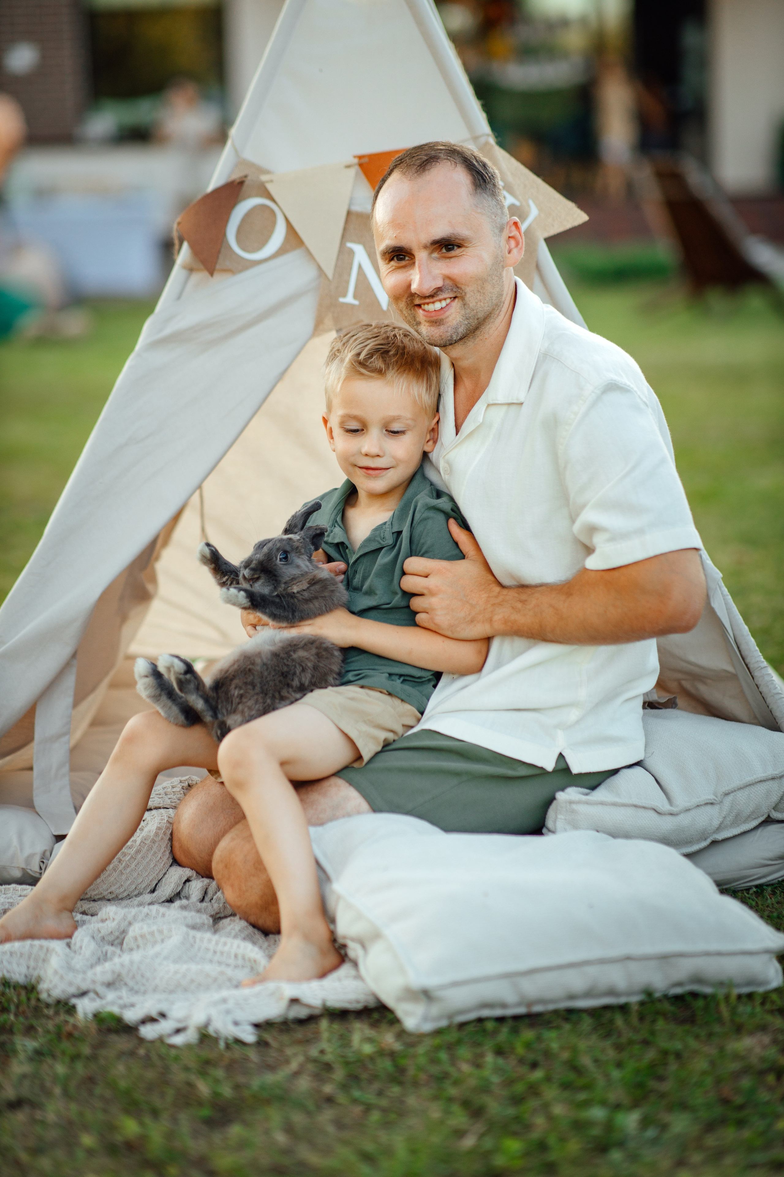 Максику 1 годик, отмечаем дома