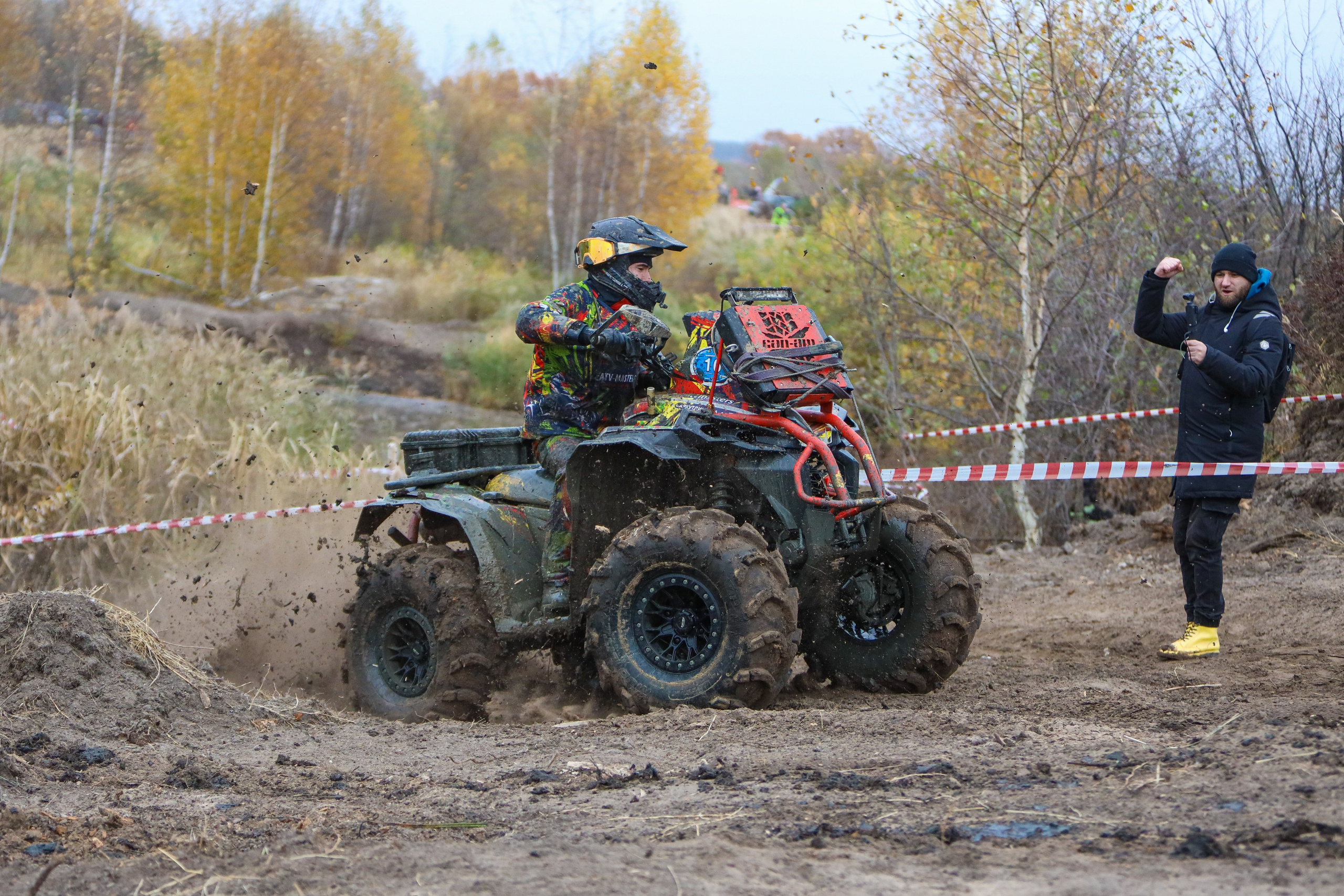 Гонки на квадроциклах Грязевое кольцо. Спортивный фотограф в Самаре