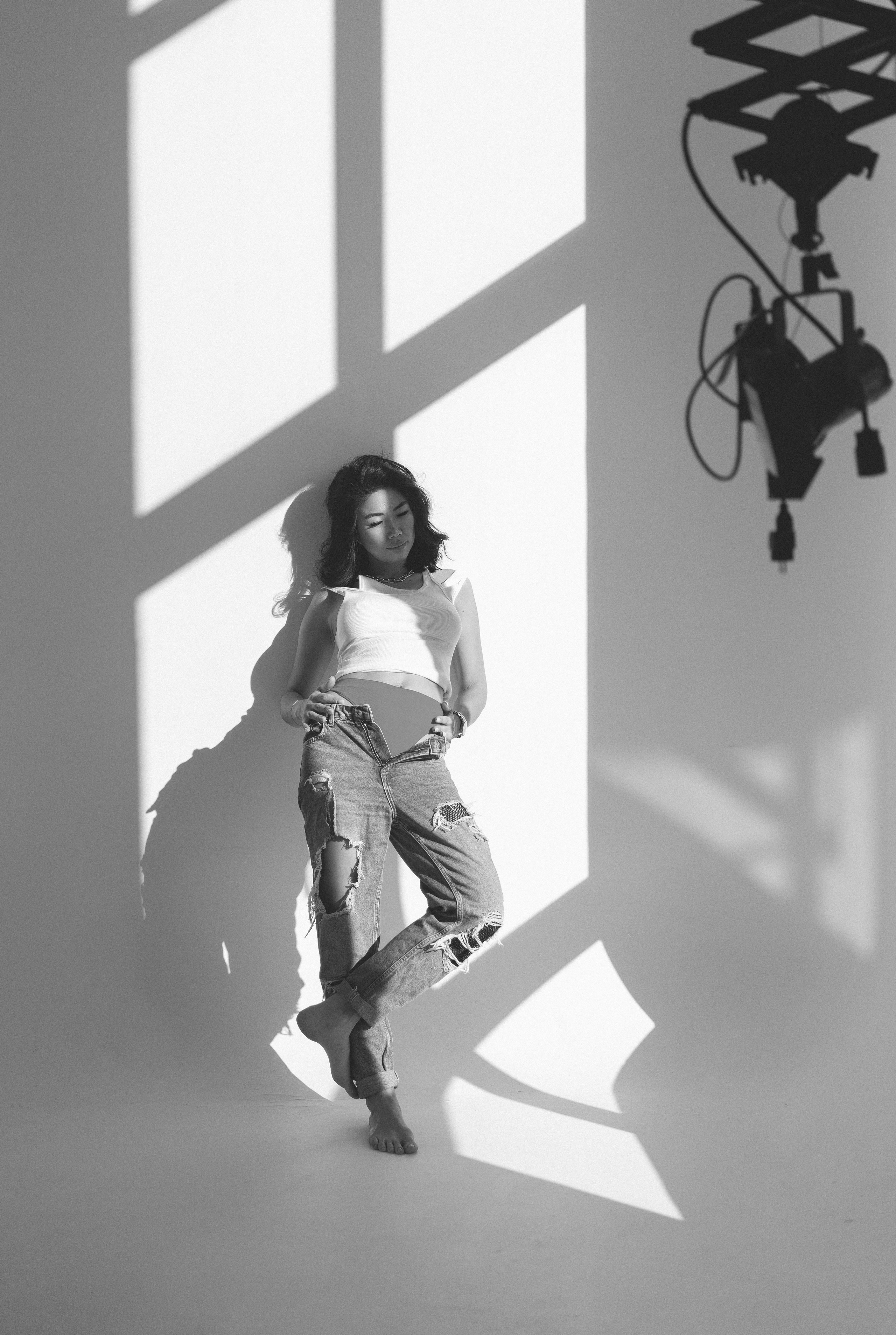 Аня_циклорама. Фотограф Лютикова Ирина, Тюмень, Москва