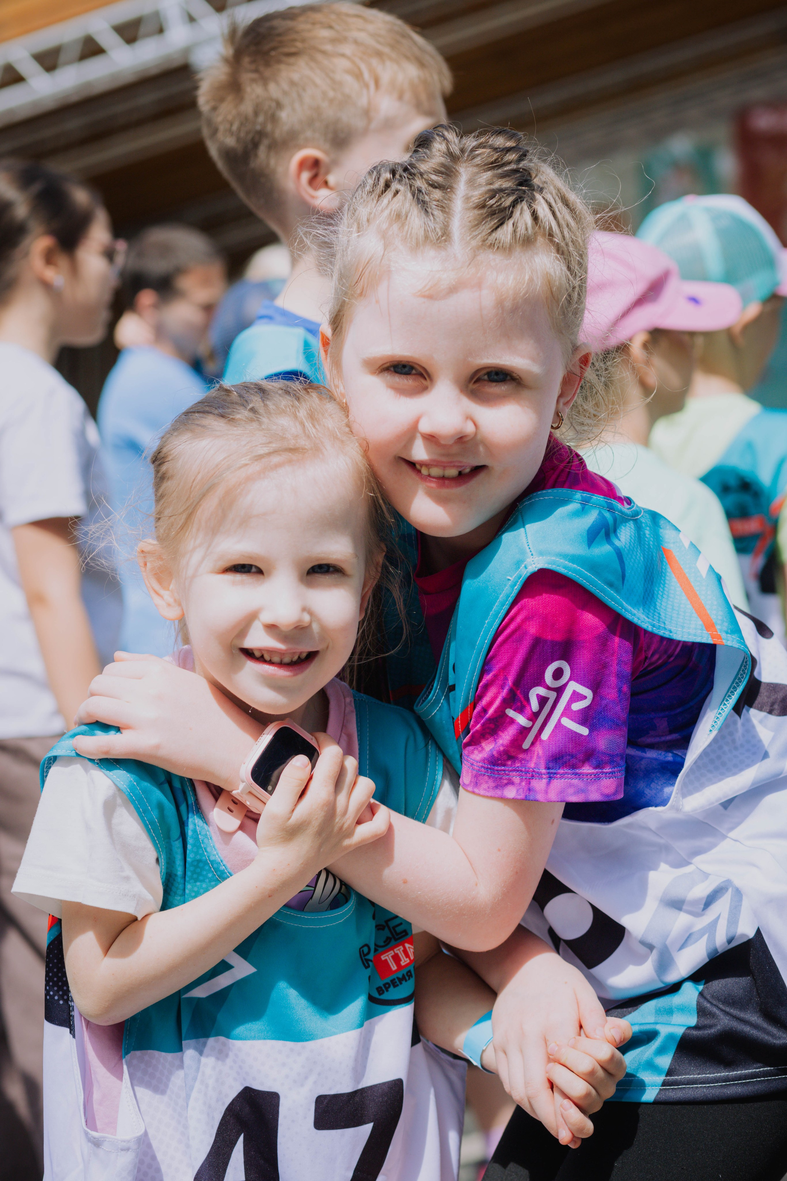 Семейный забег парк Яуза. Александра Мельниченко/ Бегающий фотограф