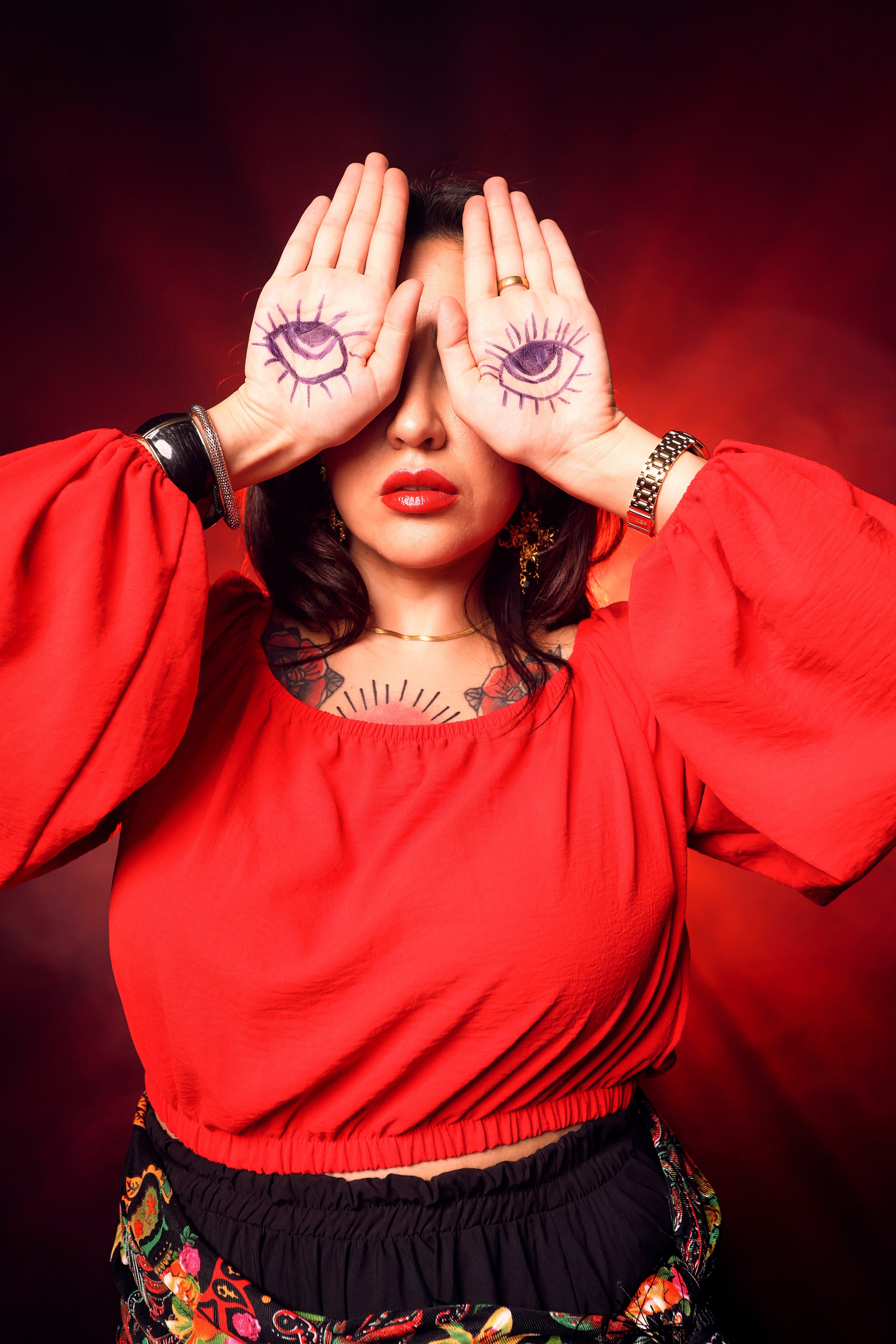 Фотосессия в цыганском образе