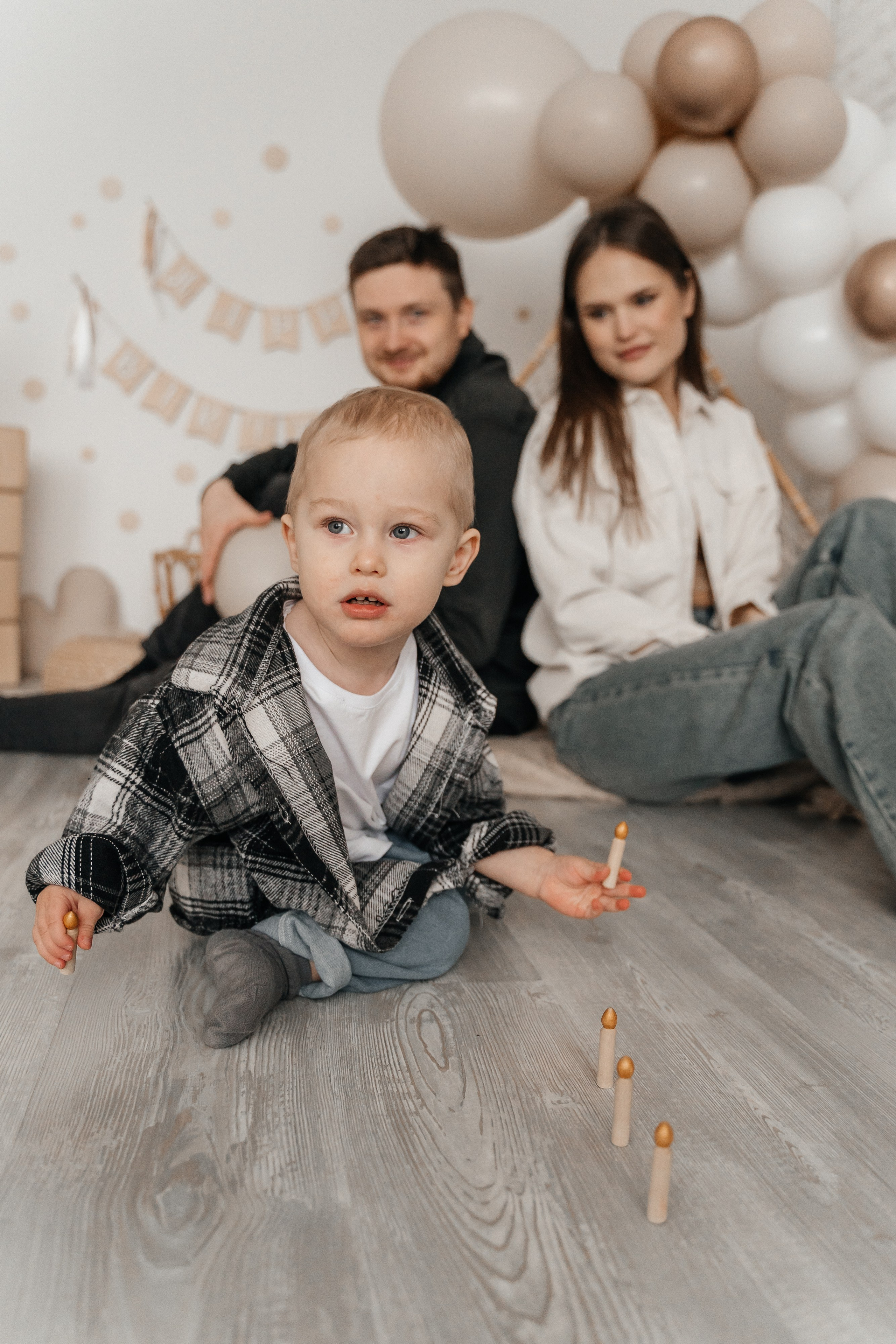 Стас, Влада и Марк. Волик Мария