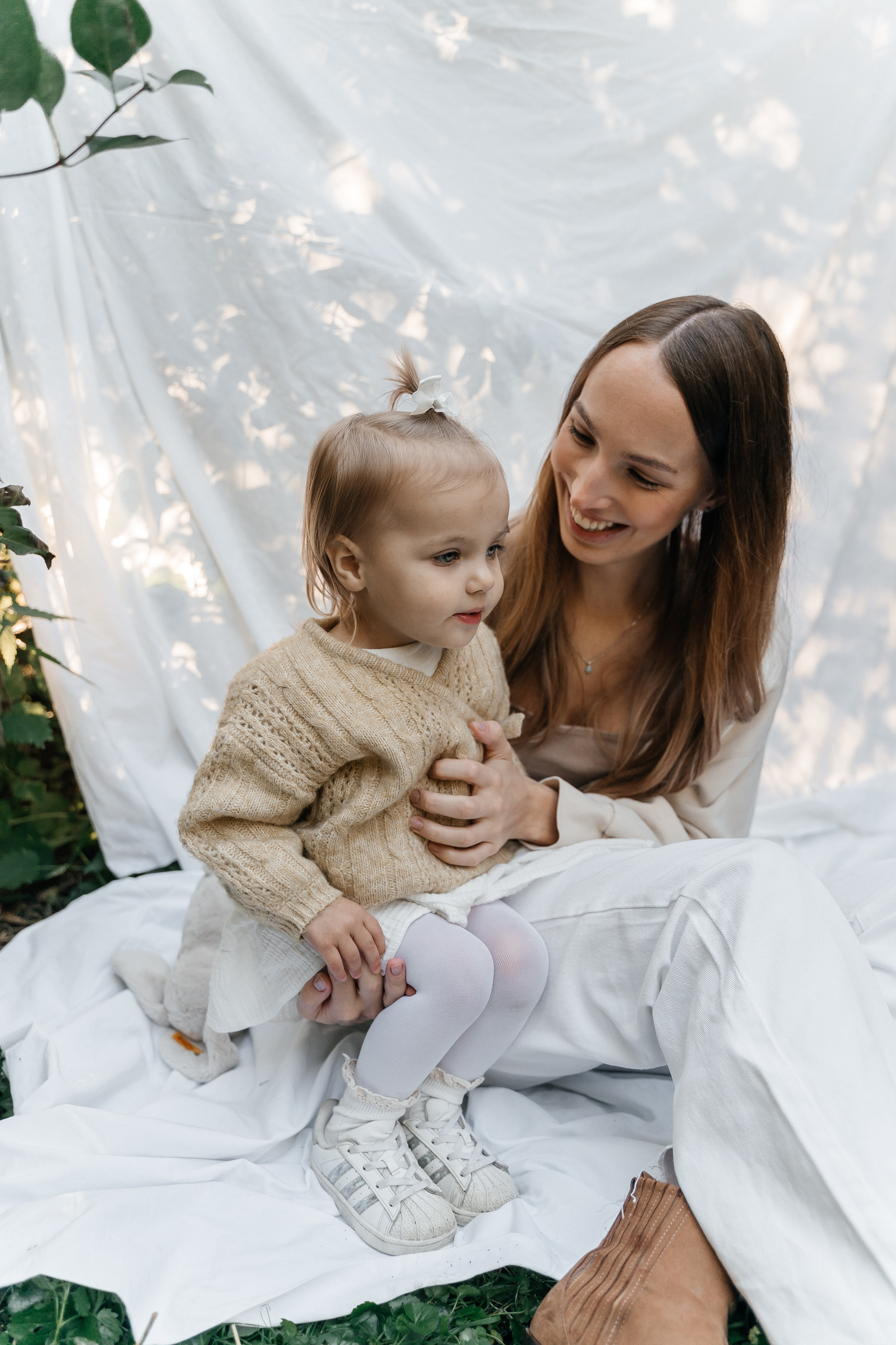 Лёша, Ксюша и Вика. Волик Мария