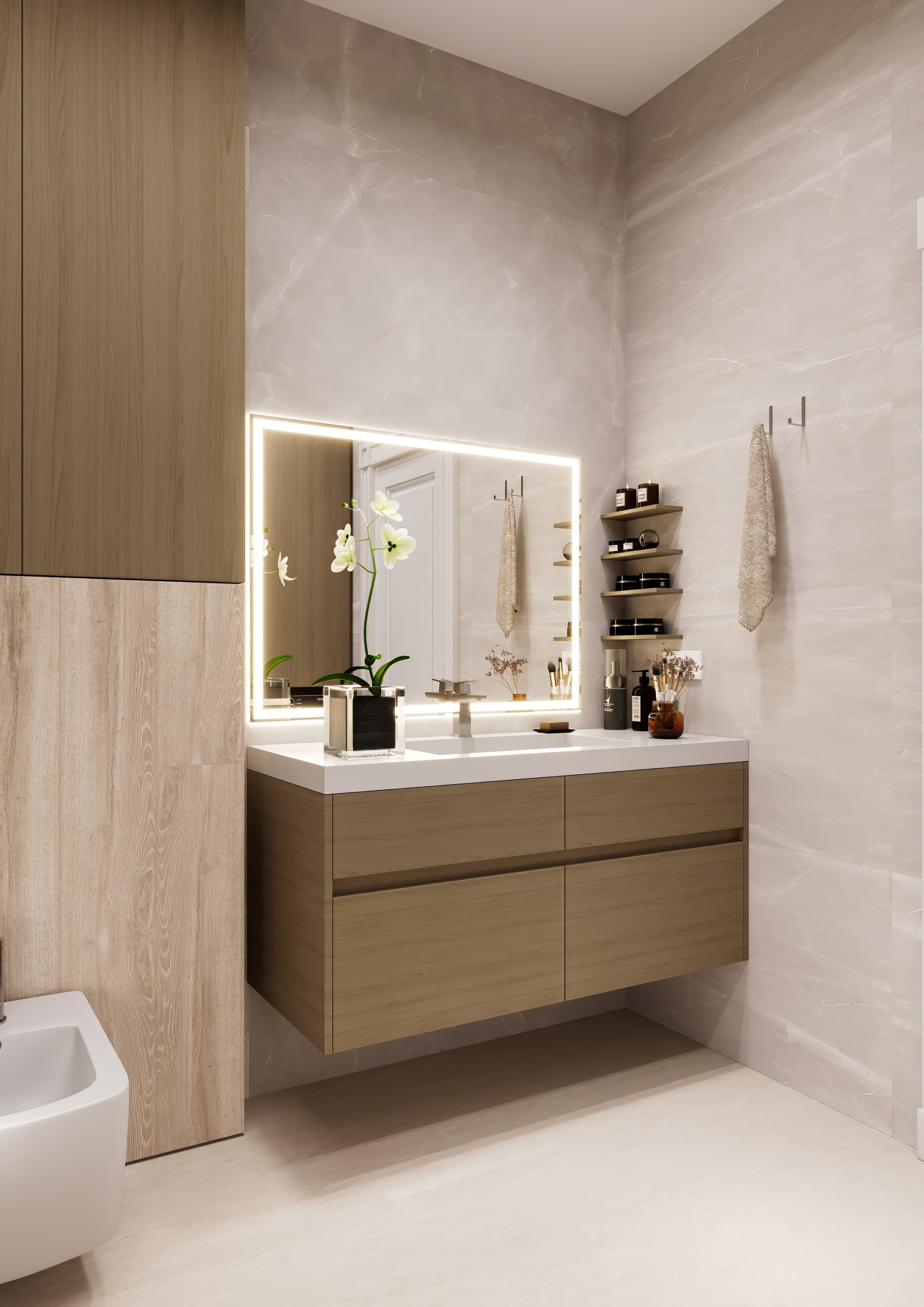 Просторная стильная двушка г. Краснодар. Батракова Наталья дизайнер интерьеров Санкт-Петербург Москва Архангель