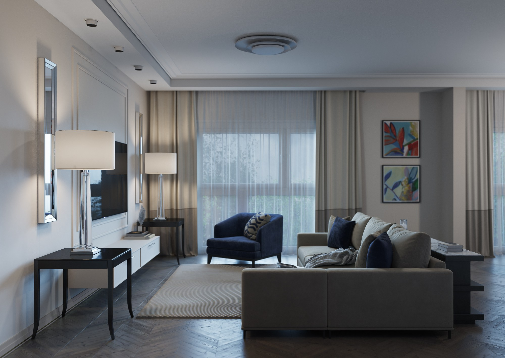 Берлин. Дизайн Марина Павлюченкова. 3D визуализатор интерьеров Ксения Жарко