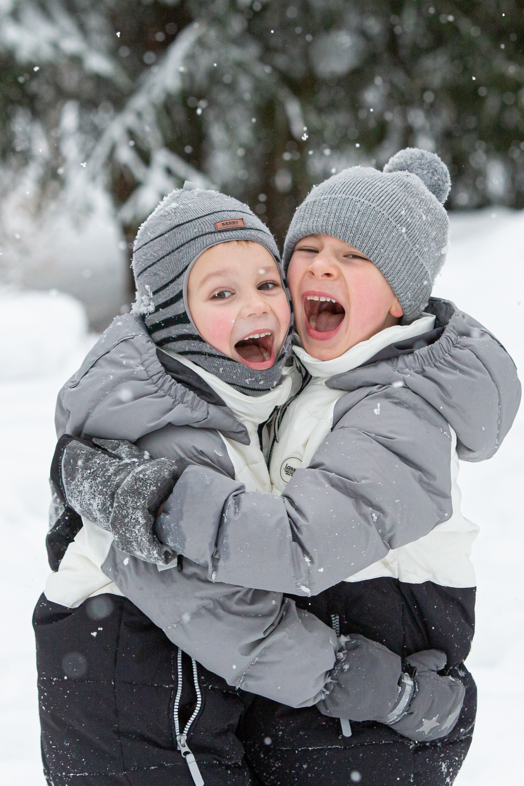 Зима в детском саду. Свадебный, семейный, детский фотограф в Санкт-Петербурге